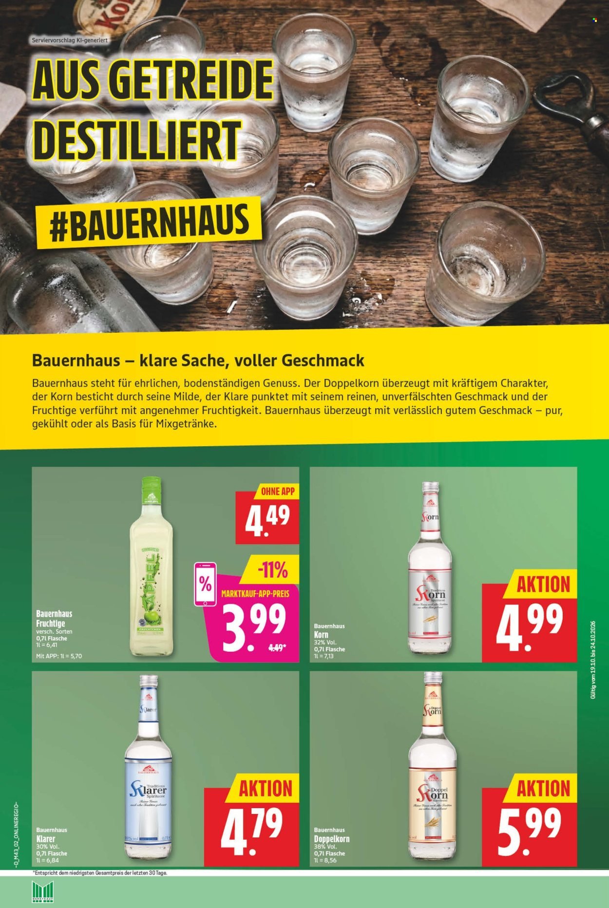 MARKTKAUF Prospekt - Ab Montag 19.10.2026