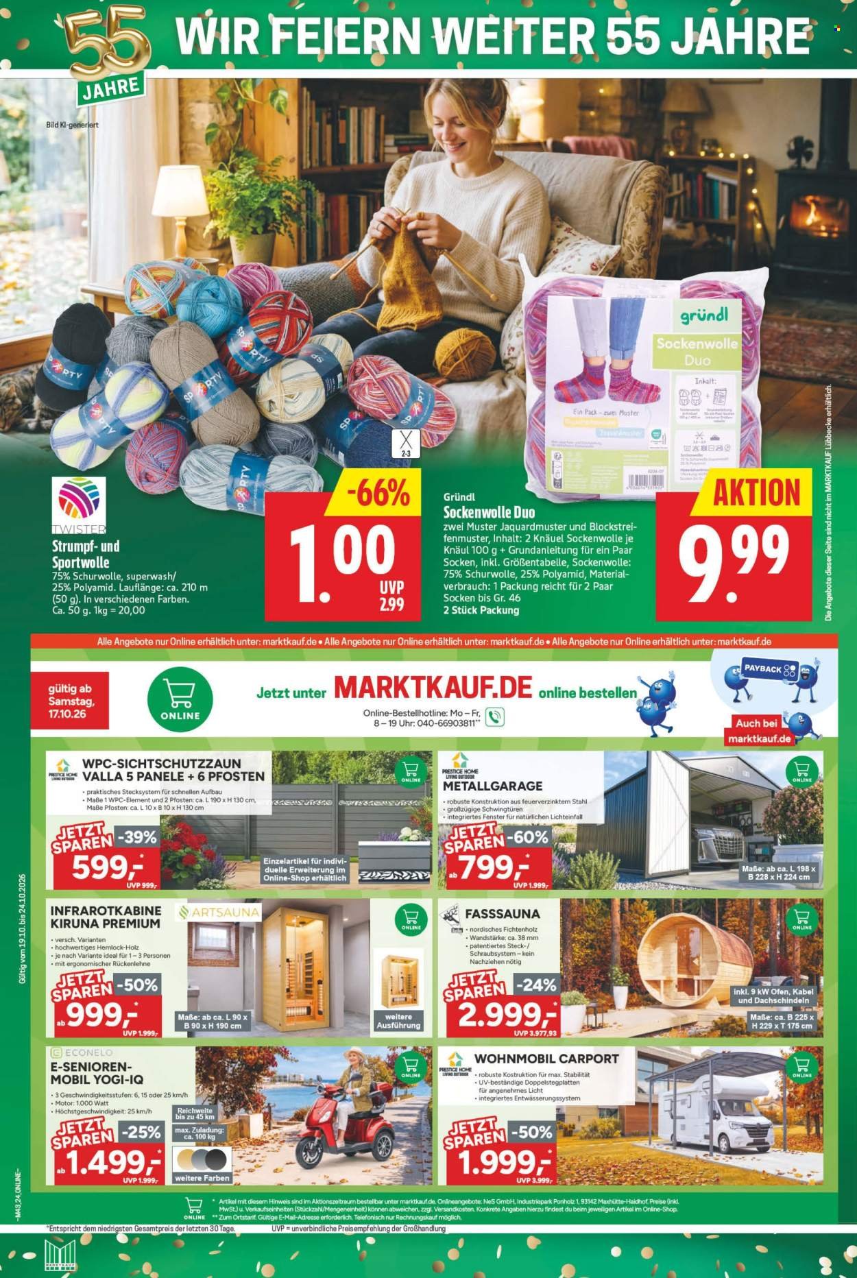 MARKTKAUF Prospekt - Ab Montag 19.10.2026