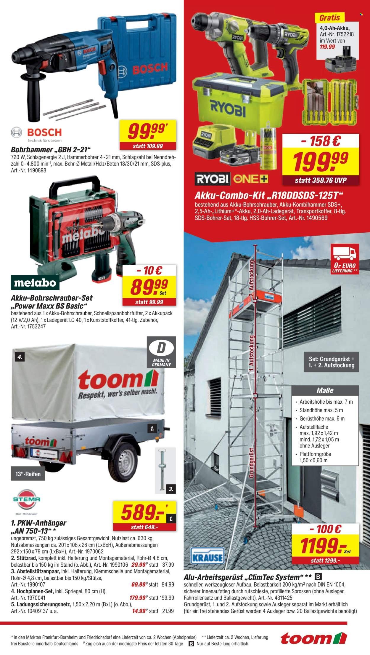 TOOM BAUMARKT Prospekt - Ab Samstag 13.06.2026