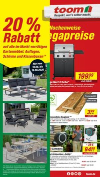 TOOM BAUMARKT Prospekt - Ab Samstag 13.06.2026