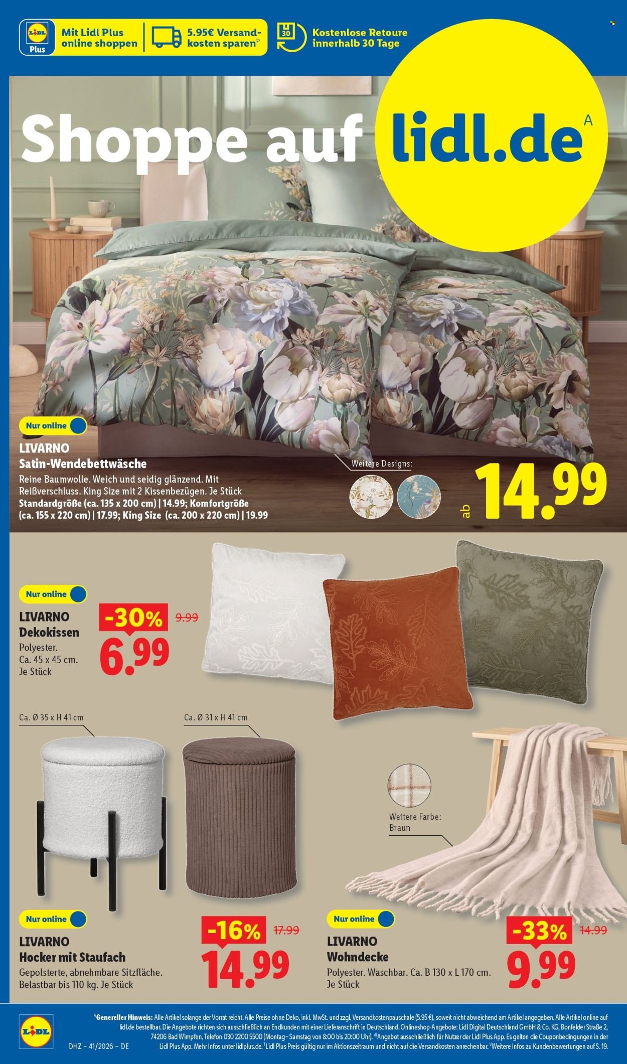 LIDL Prospekt - Ab Montag 5.10.2026