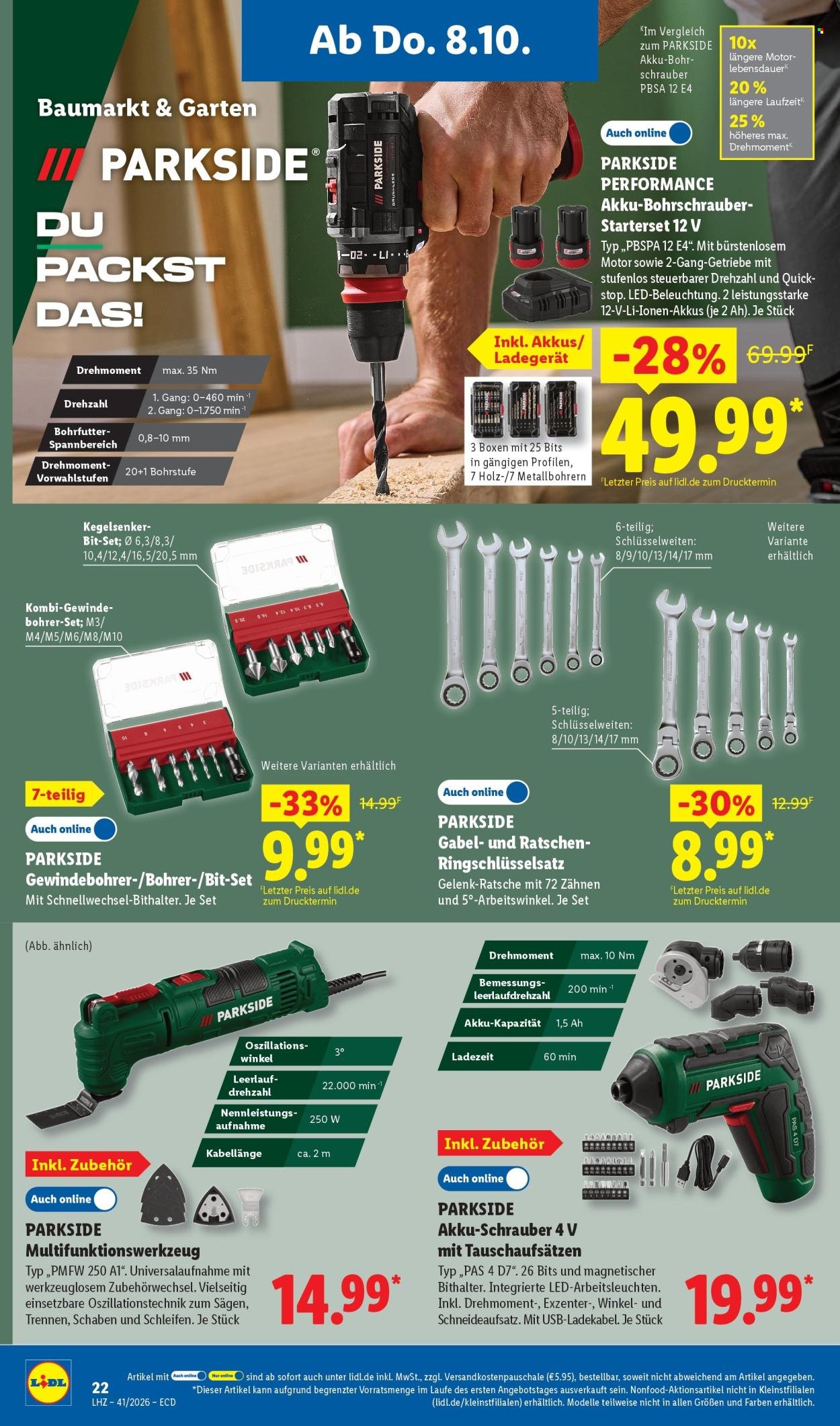 LIDL Prospekt - Ab Montag 5.10.2026