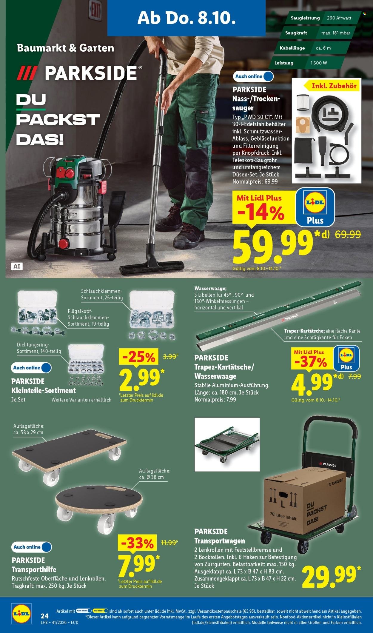 LIDL Prospekt - Ab Montag 5.10.2026