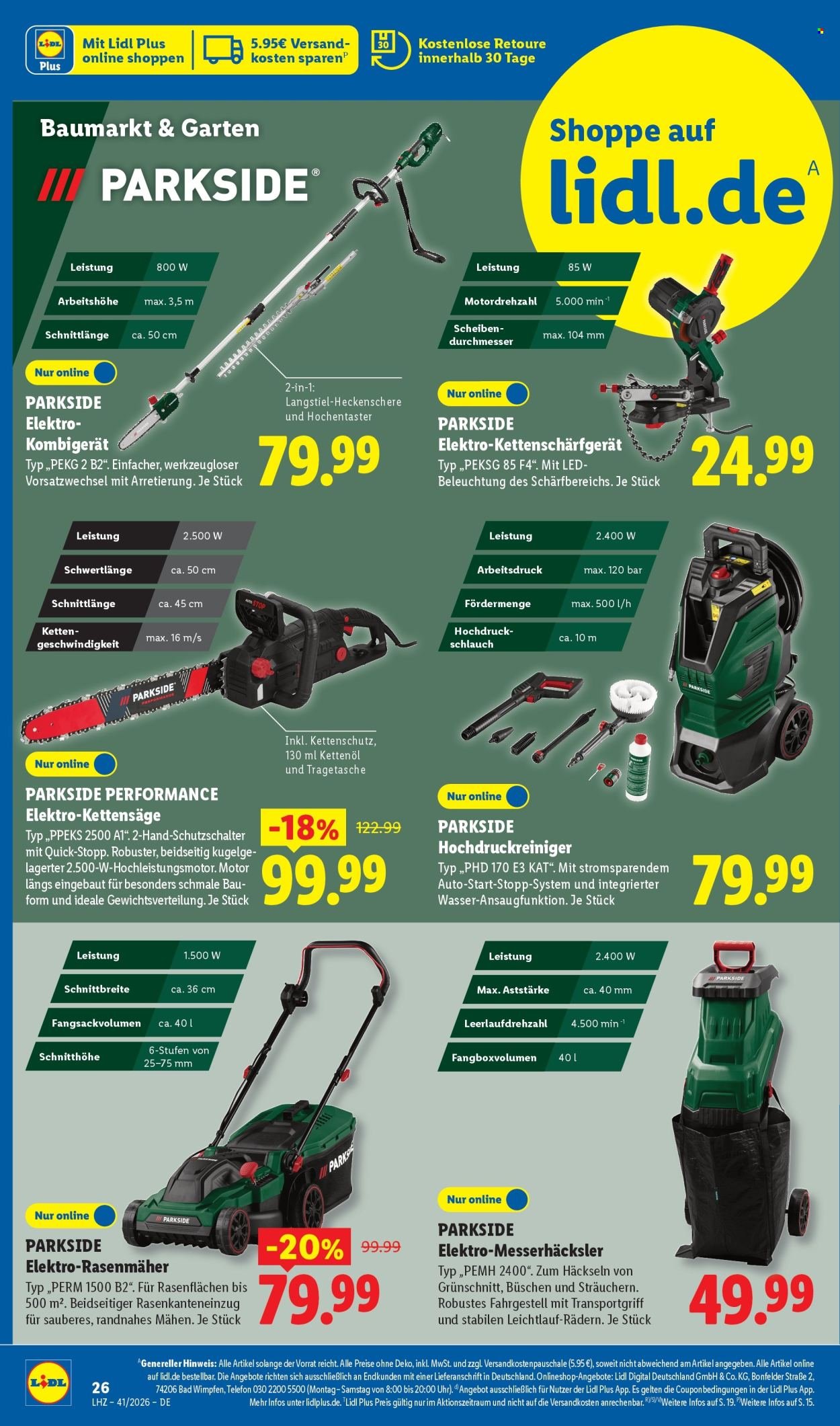 LIDL Prospekt - Ab Montag 5.10.2026
