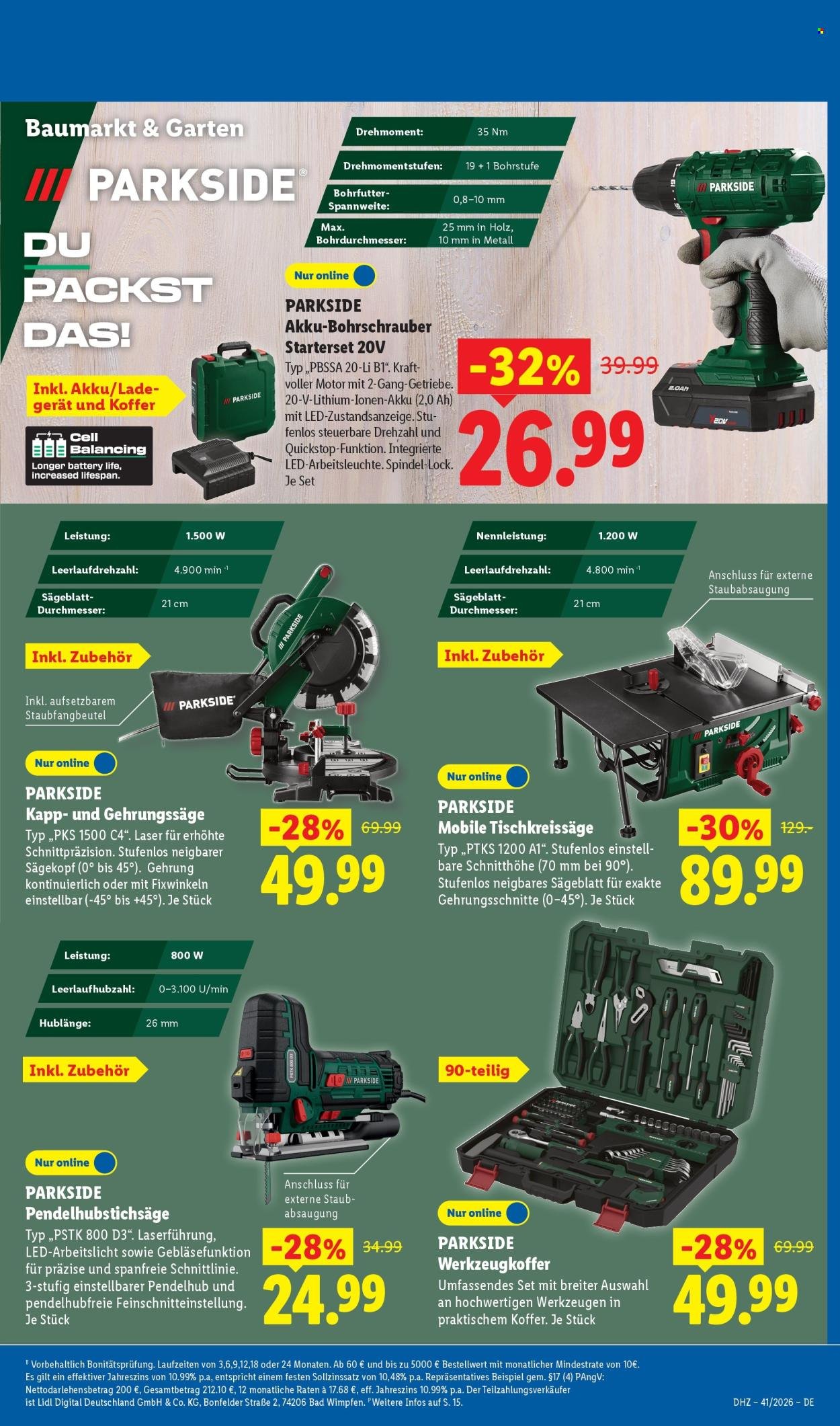 LIDL Prospekt - Ab Montag 5.10.2026