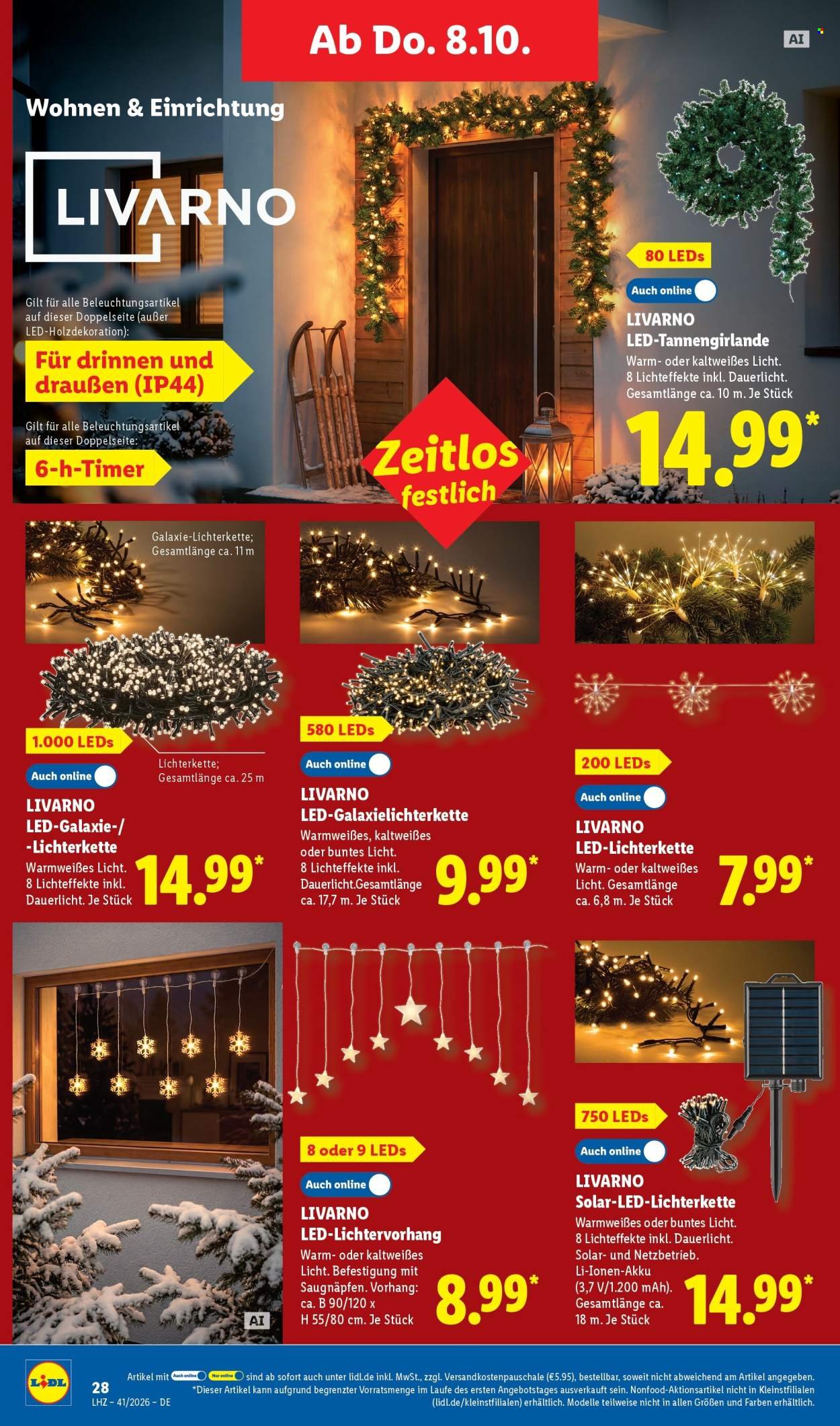 LIDL Prospekt - Ab Montag 5.10.2026