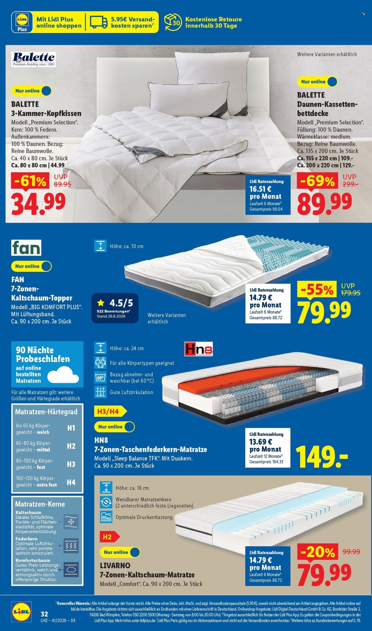 LIDL Prospekt - Ab Montag 5.10.2026