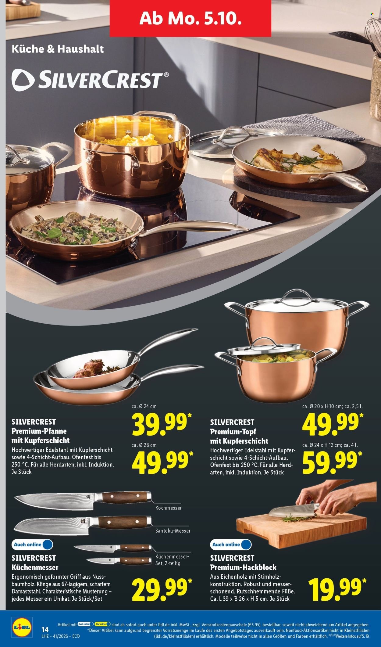 LIDL Prospekt - Ab Montag 5.10.2026