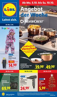 LIDL Prospekt - Ab Montag 5.10.2026