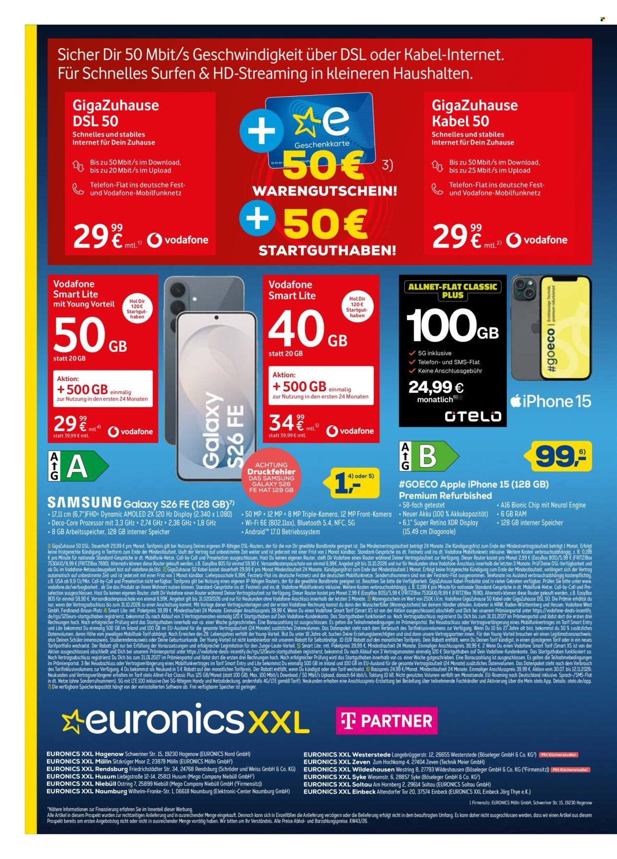EURONICS Prospekt - Ab Mittwoch 21.10.2026