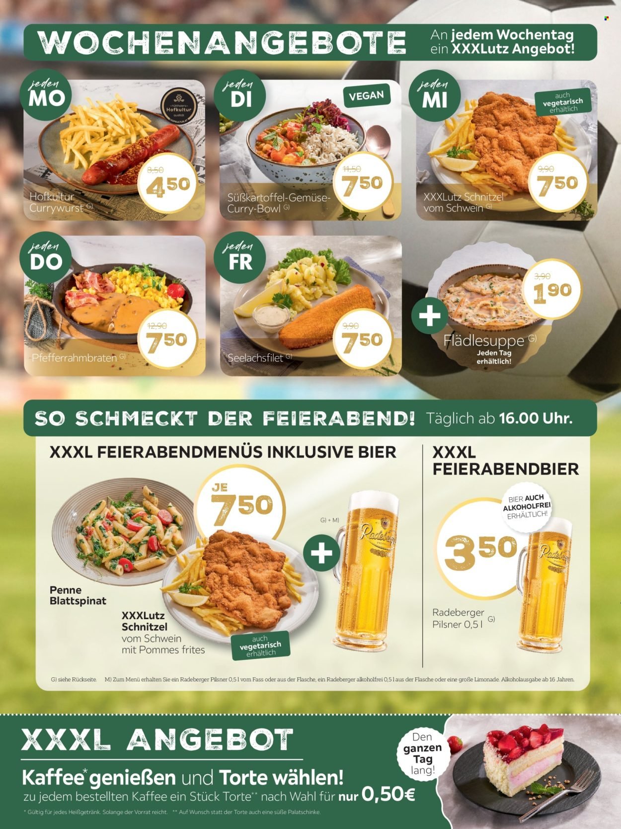 XXXLUTZ Prospekt - Restaurantgutscheine