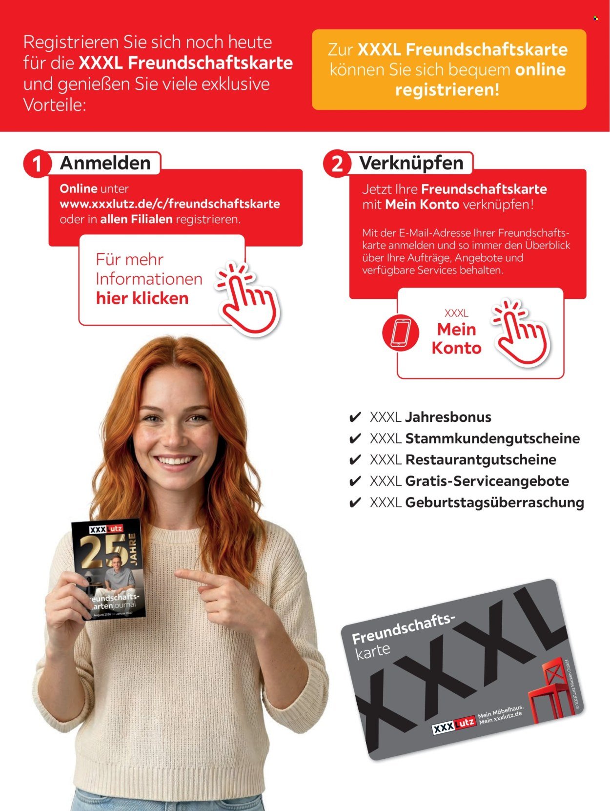 XXXLUTZ Prospekt - Restaurantgutscheine