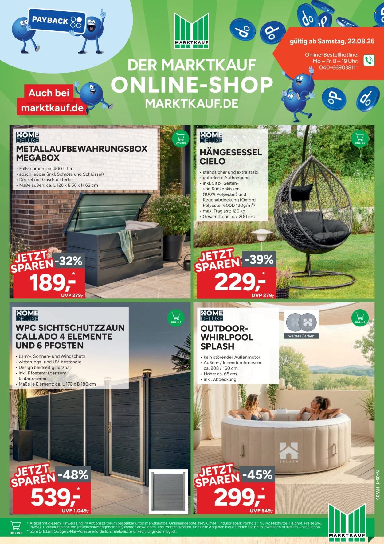 MARKTKAUF Prospekt - Ab Montag 24.08.2026