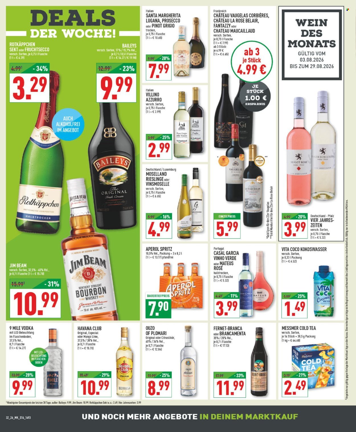 MARKTKAUF Prospekt - Ab Montag 3.08.2026