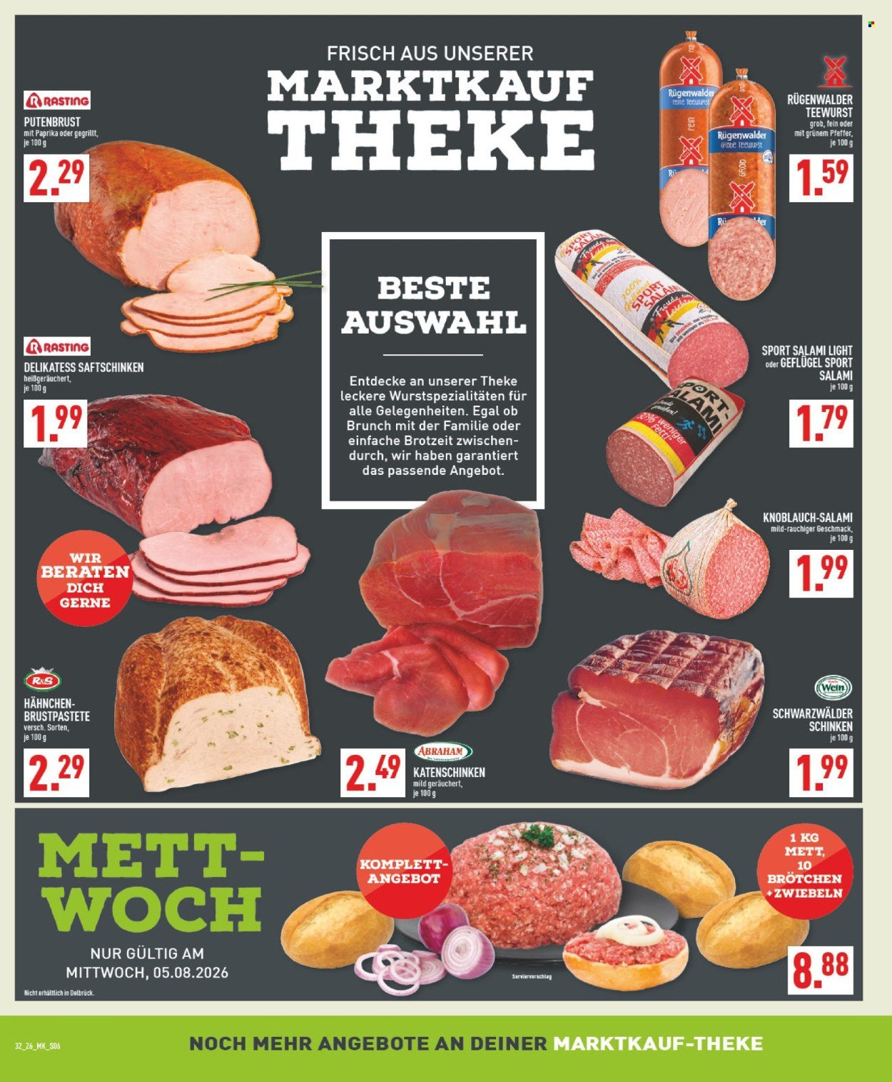MARKTKAUF Prospekt - Ab Montag 3.08.2026