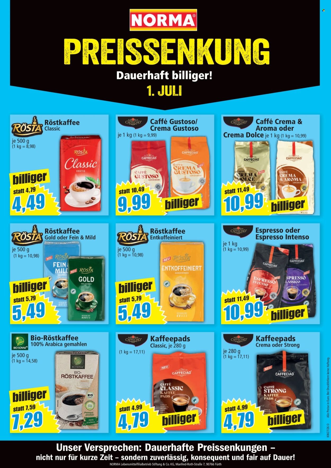NORMA Prospekt - Ab Montag 7.09.2026