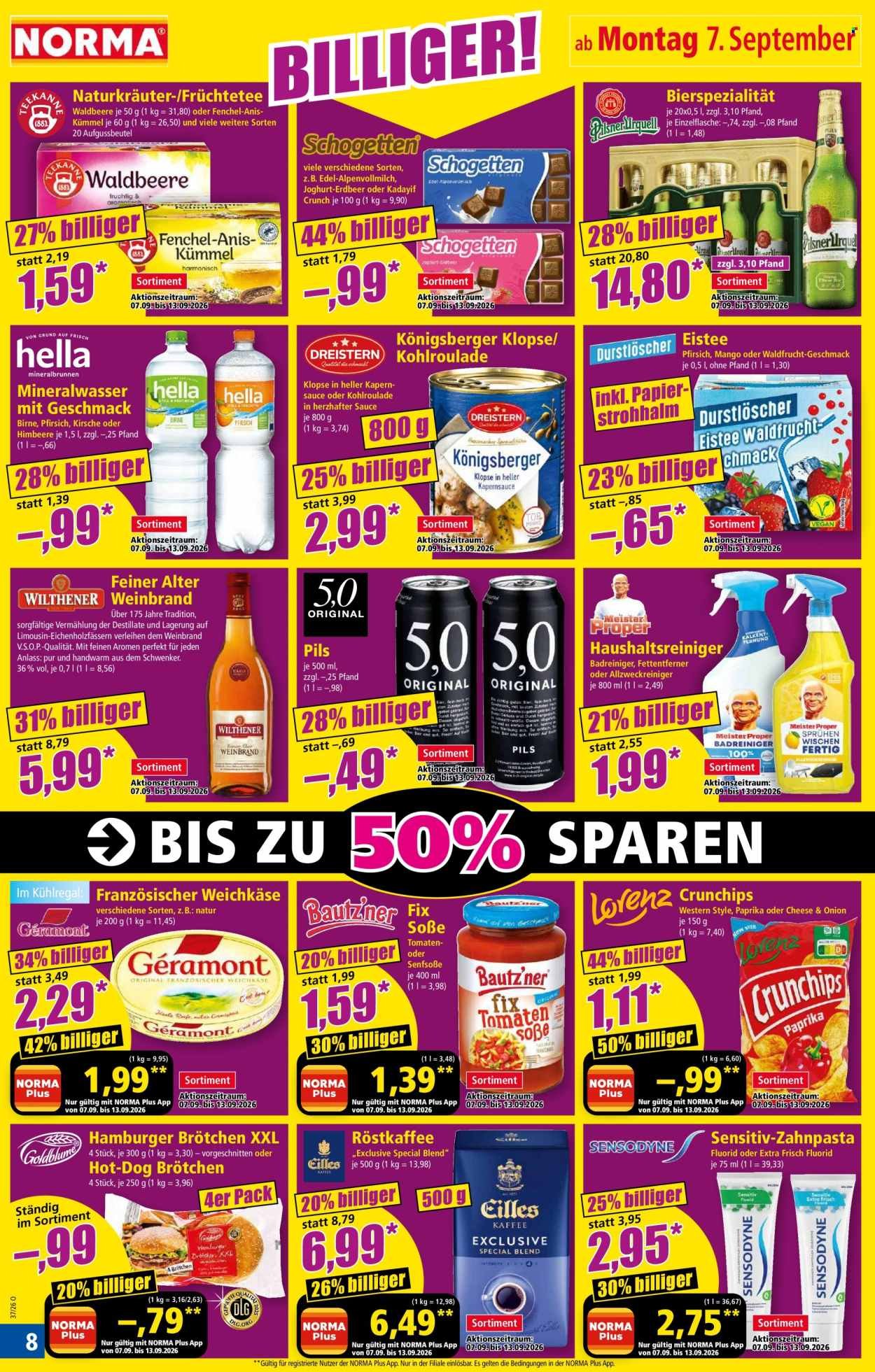 NORMA Prospekt - Ab Montag 7.09.2026