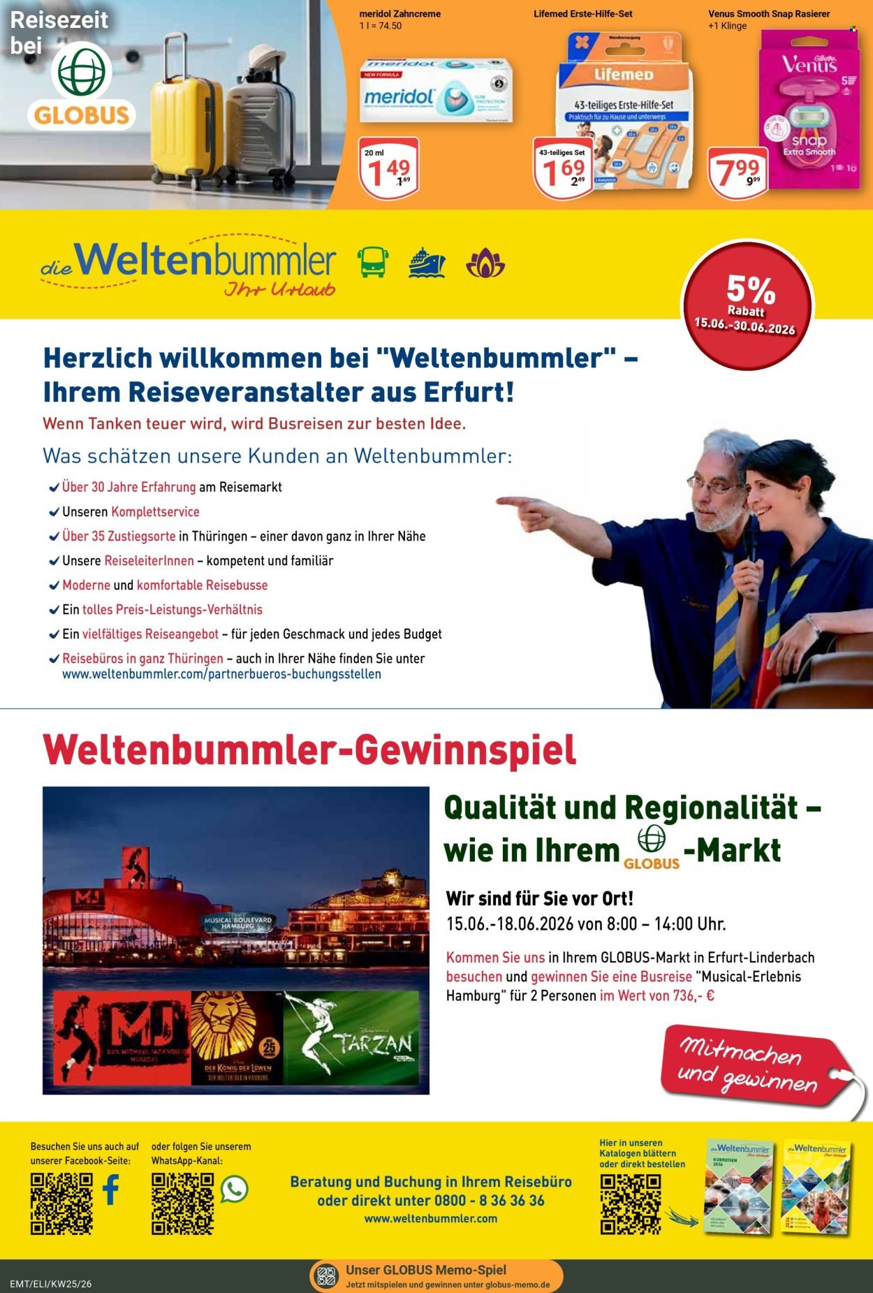 GLOBUS Prospekt - Ab Montag 15.06.2026
