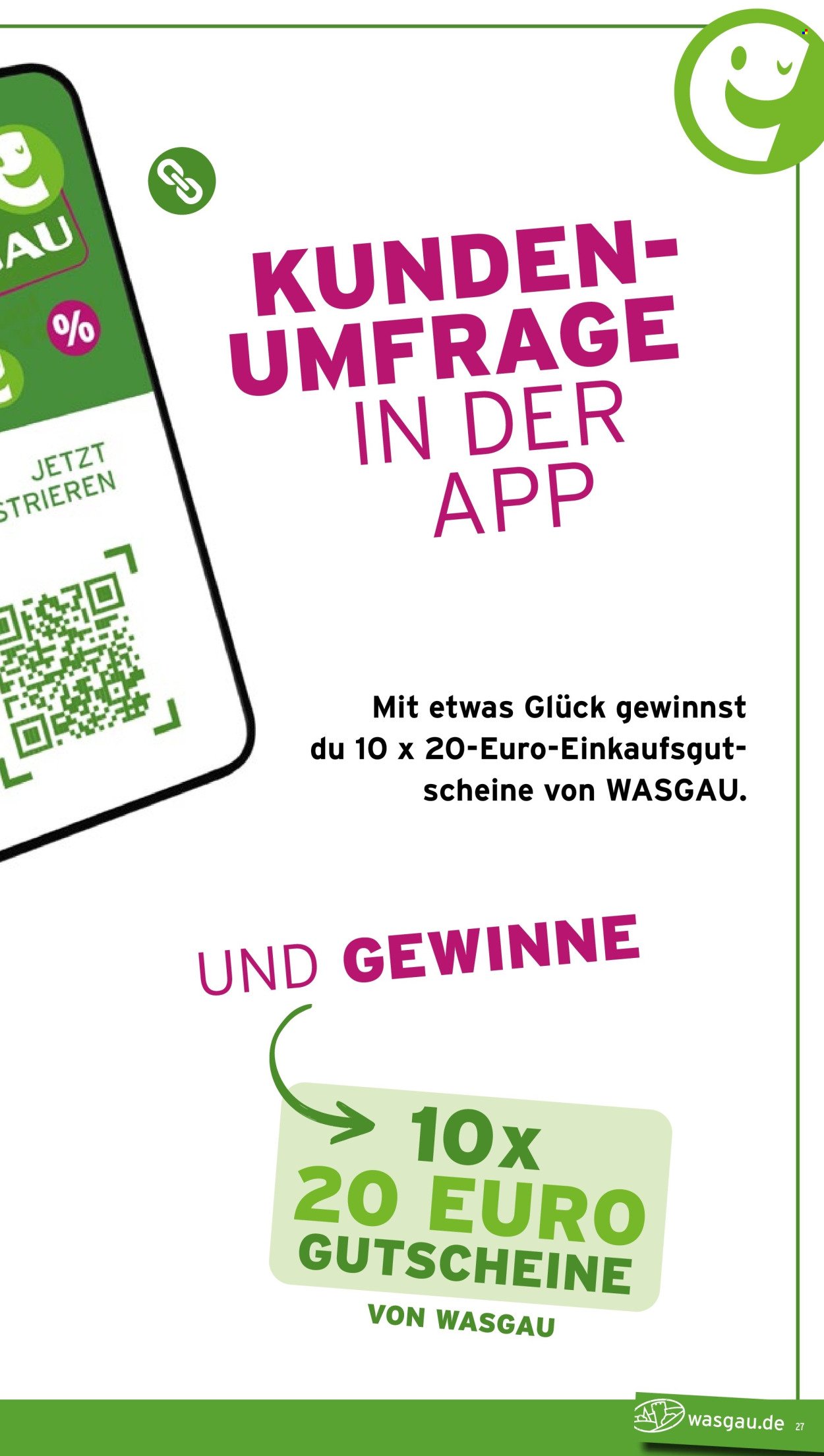 WASGAU Prospekt - Ab Montag 1.06.2026
