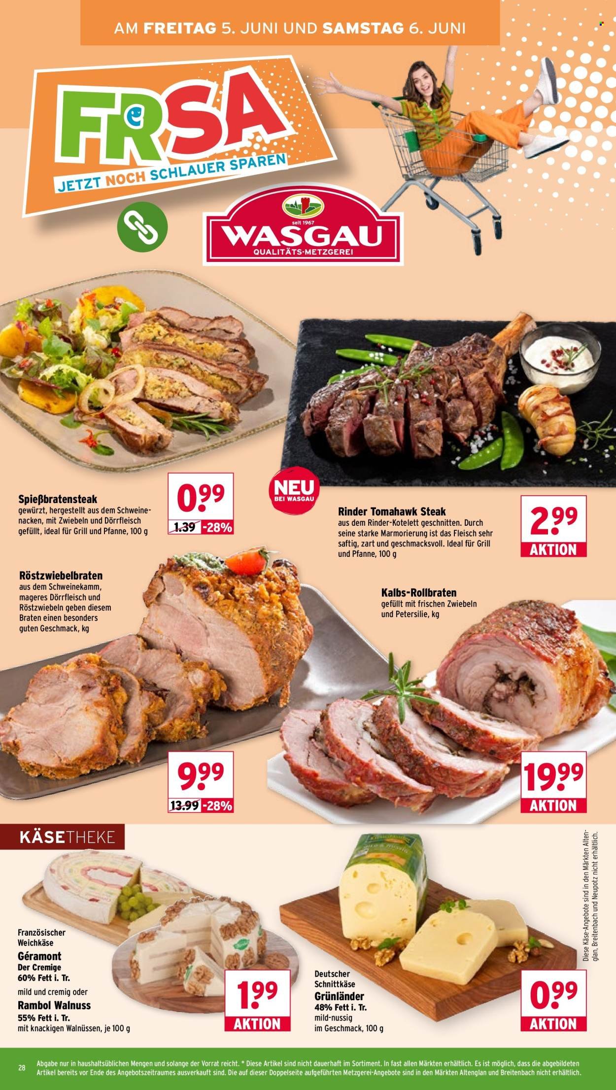 WASGAU Prospekt - Ab Montag 1.06.2026