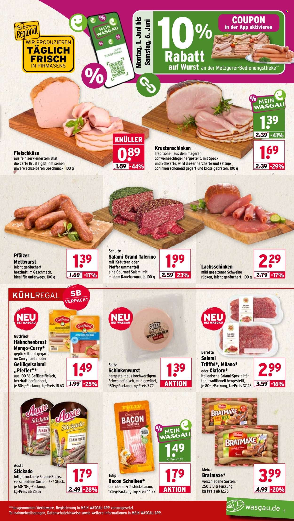 WASGAU Prospekt - Ab Montag 1.06.2026