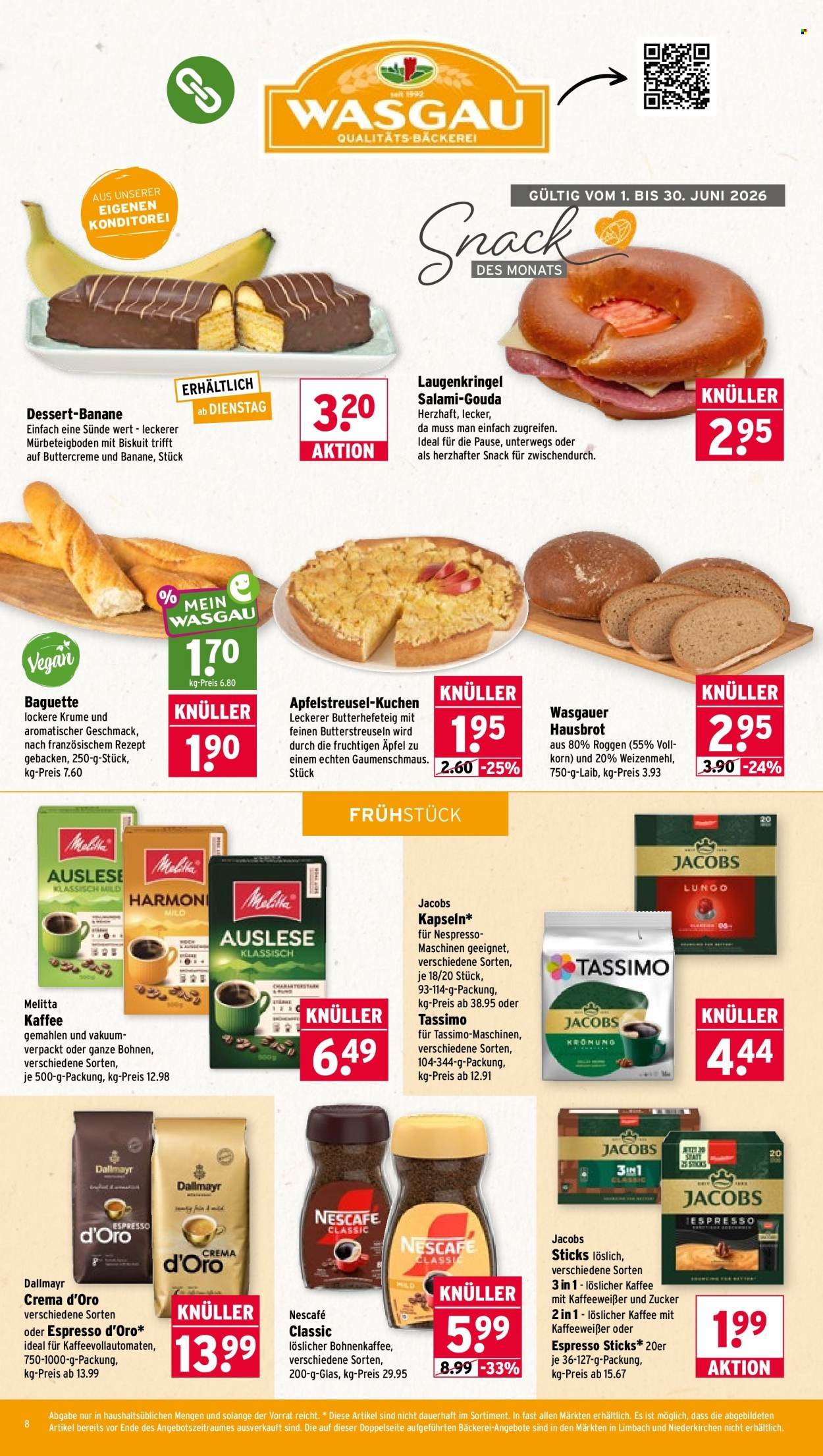WASGAU Prospekt - Ab Montag 1.06.2026