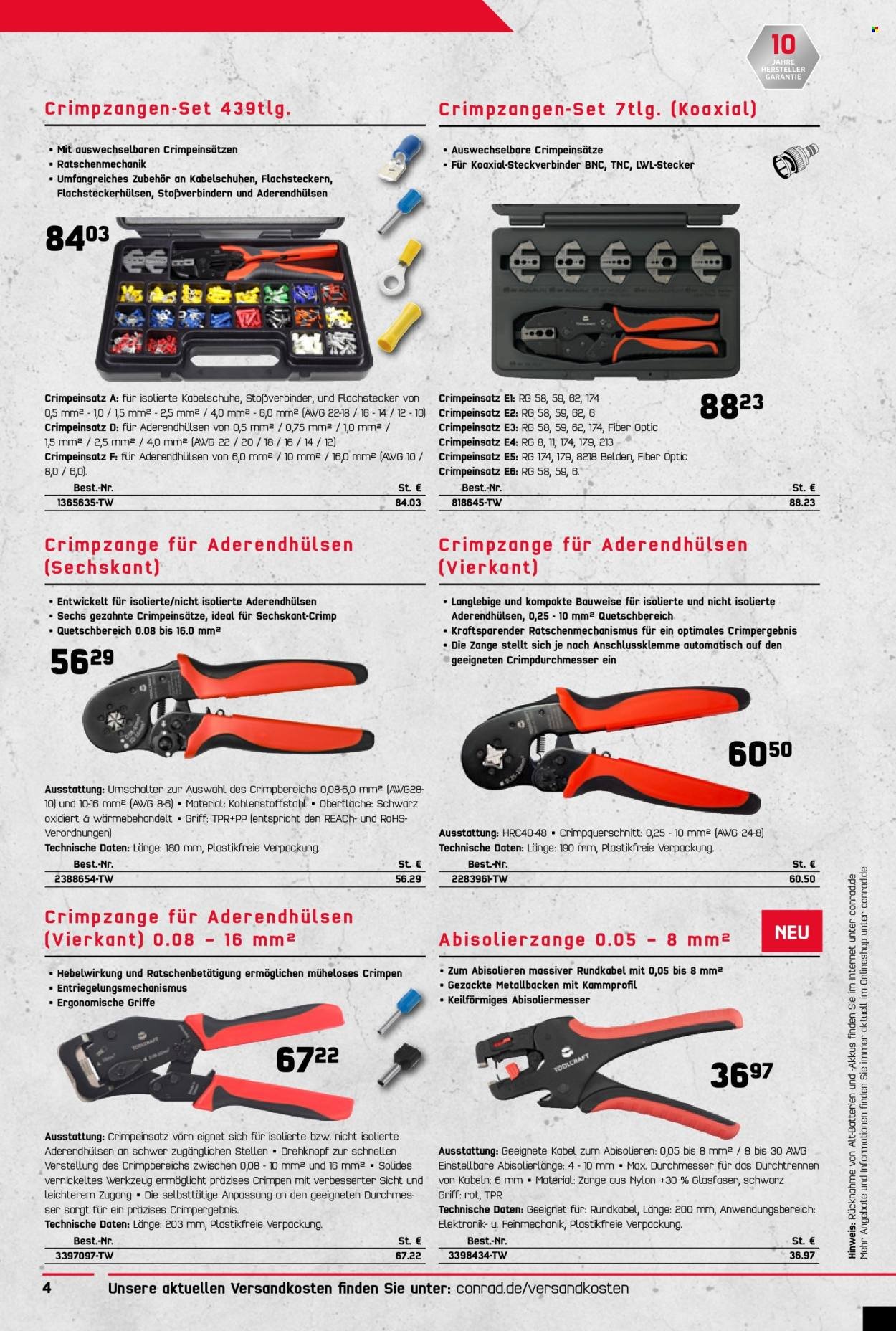 CONRAD Prospekt - Toolcraft