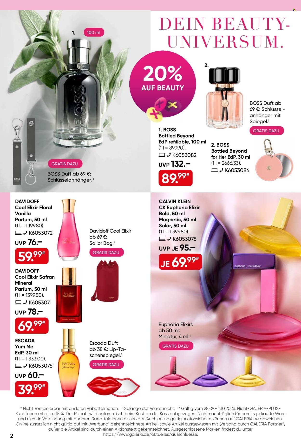 GALERIA KARSTADT KAUFHOF Prospekt - Ab Montag 28.09.2026
