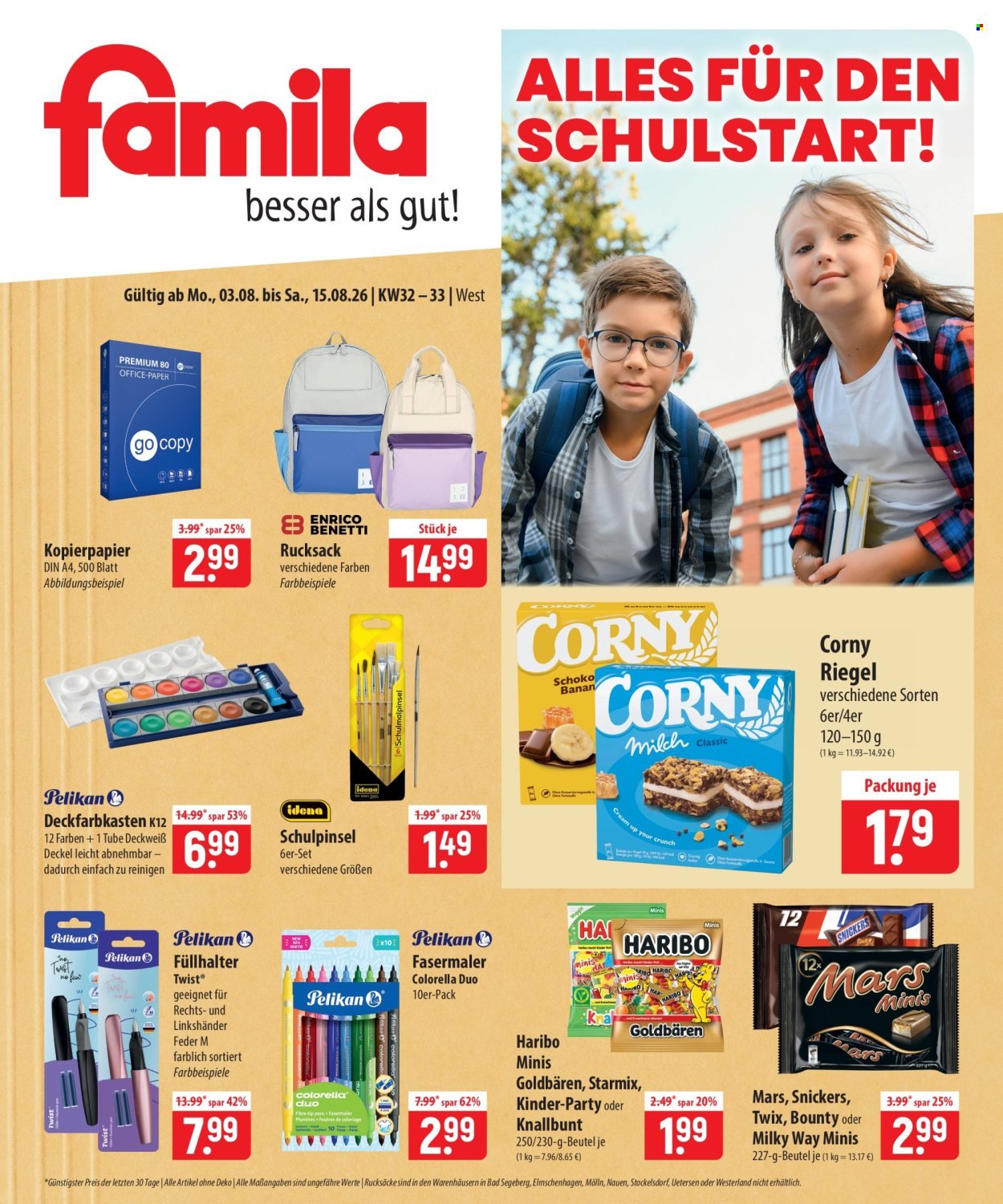 FAMILA Prospekt - Ab Montag 3.08.2026