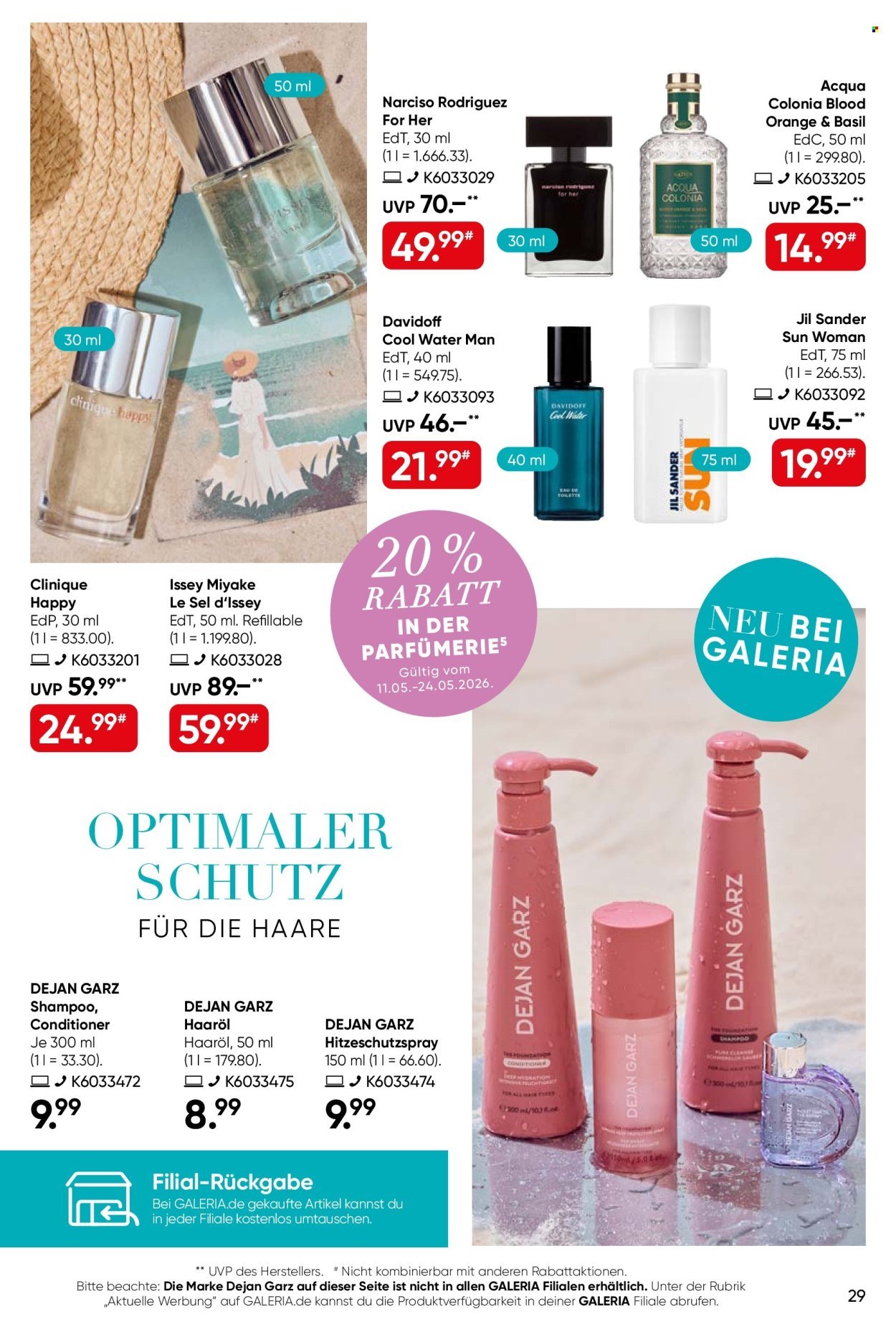 GALERIA KARSTADT KAUFHOF Prospekt - Ab Montag 11.05.2026