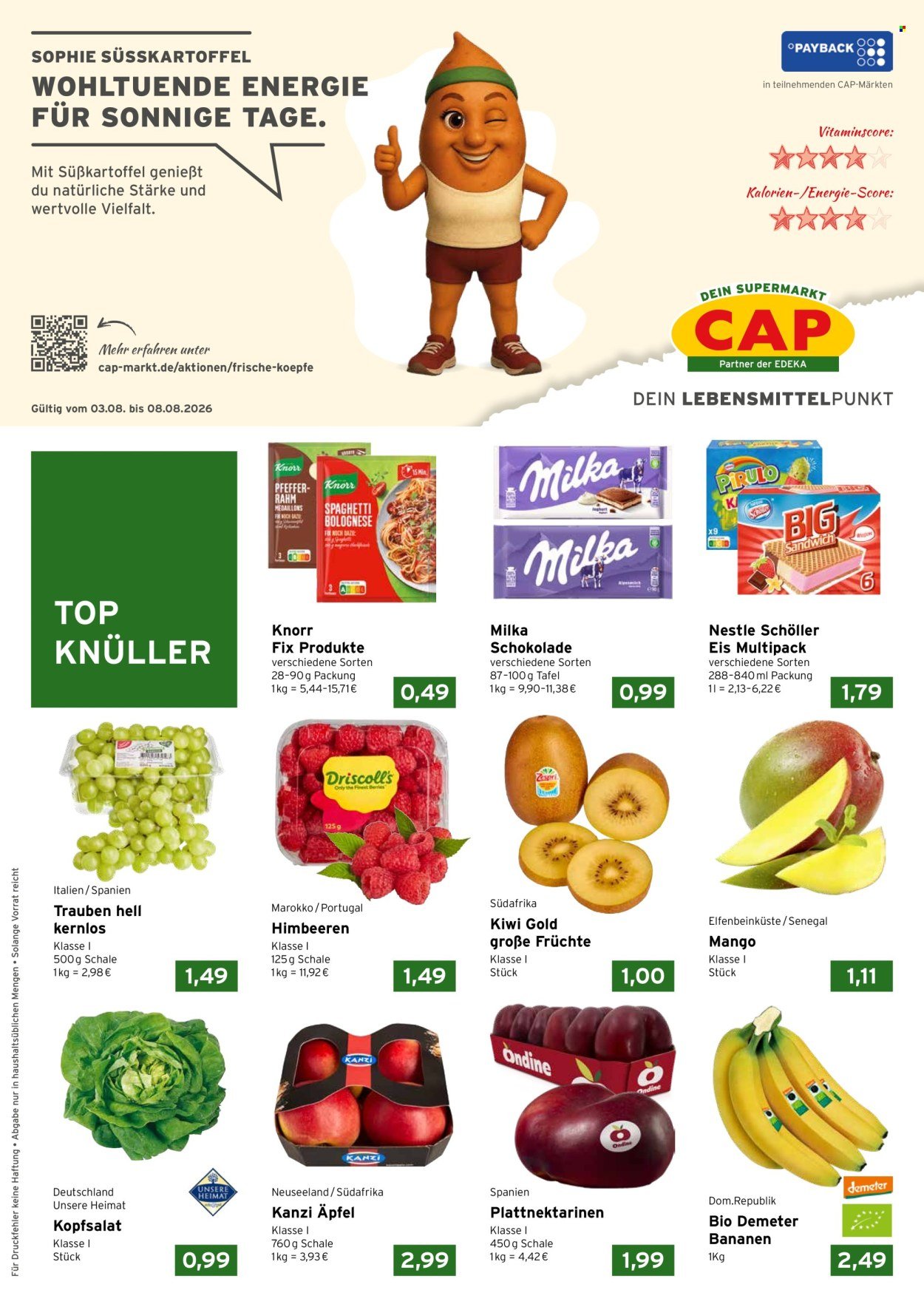 CAP-MARKT Prospekt - Ab Montag 3.08.2026