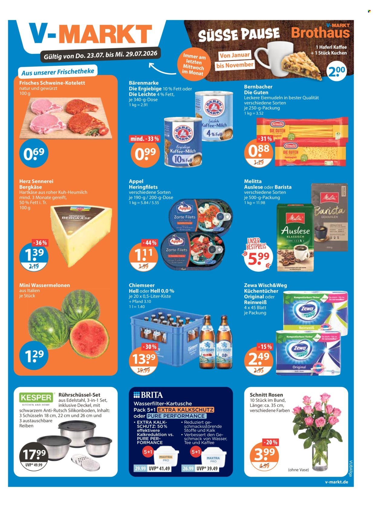 V-MARKT Prospekt - Ab Donnerstag 23.07.2026
