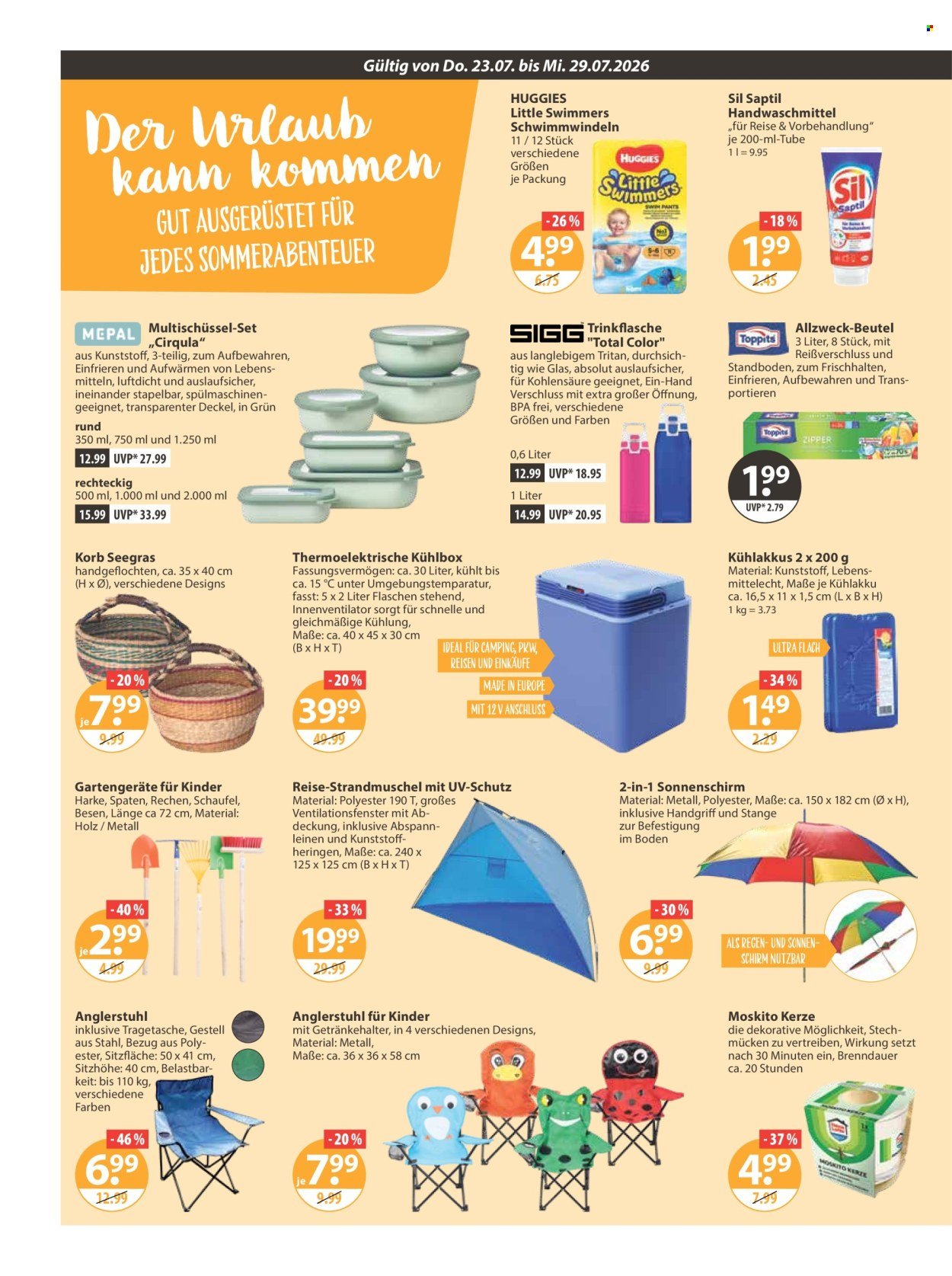 V-MARKT Prospekt - Ab Donnerstag 23.07.2026