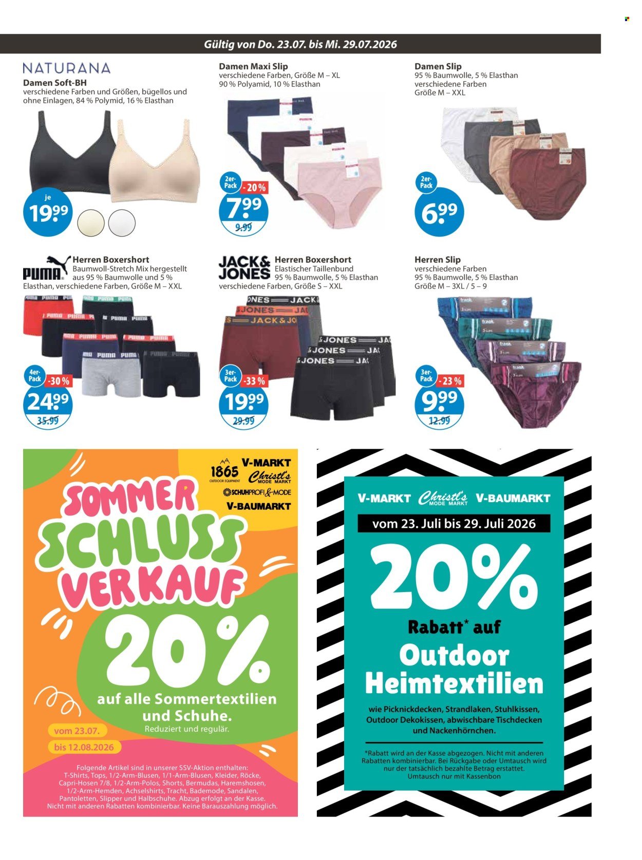V-MARKT Prospekt - Ab Donnerstag 23.07.2026