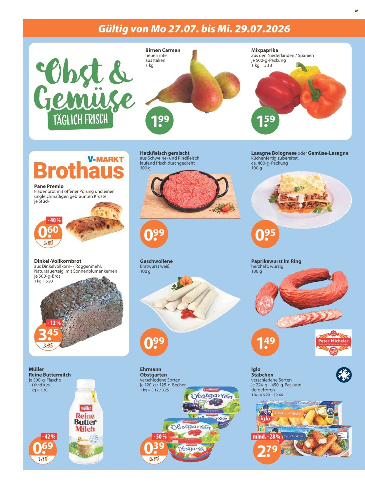 V-MARKT Prospekt - Ab Donnerstag 23.07.2026