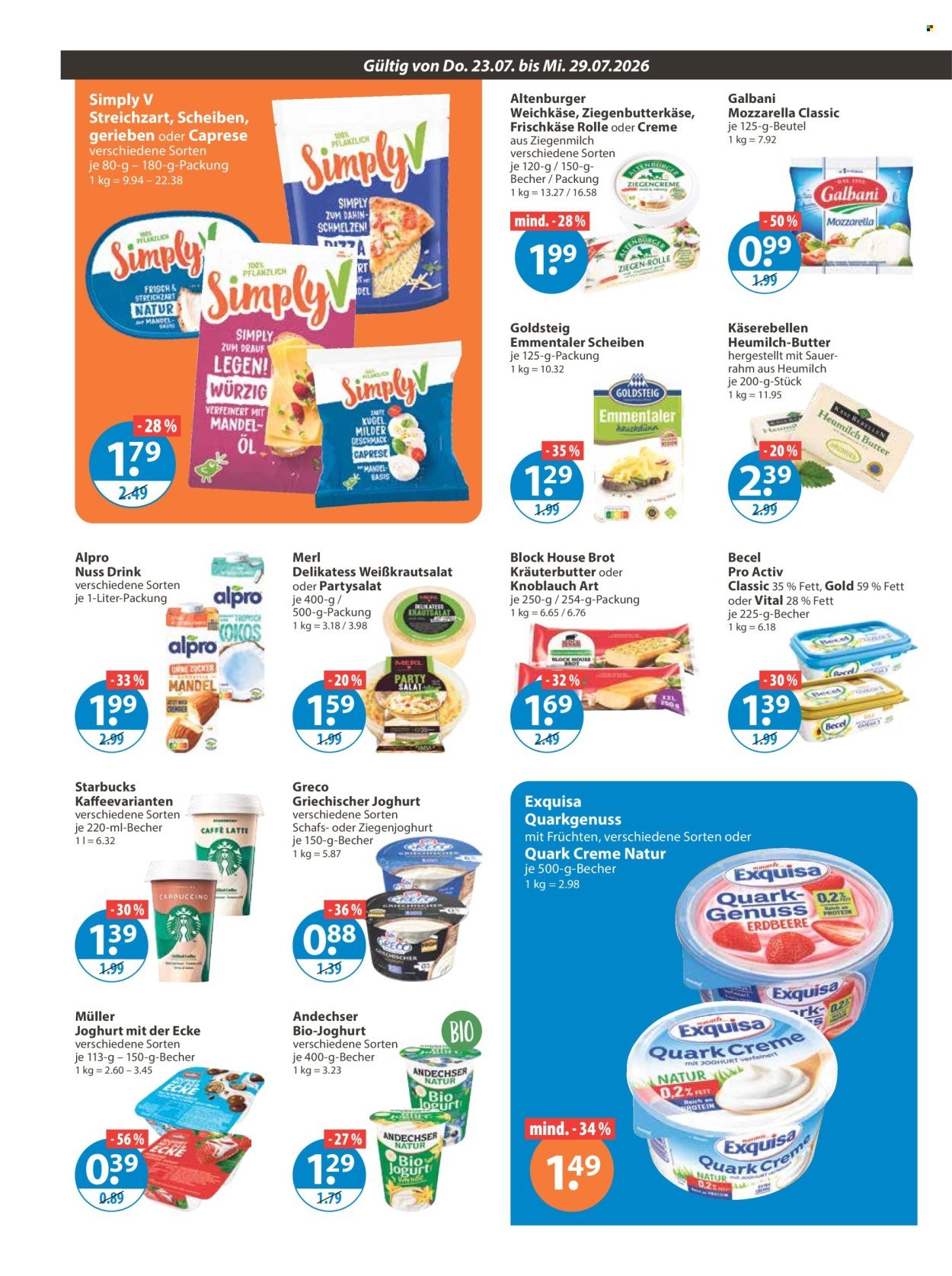 V-MARKT Prospekt - Ab Donnerstag 23.07.2026