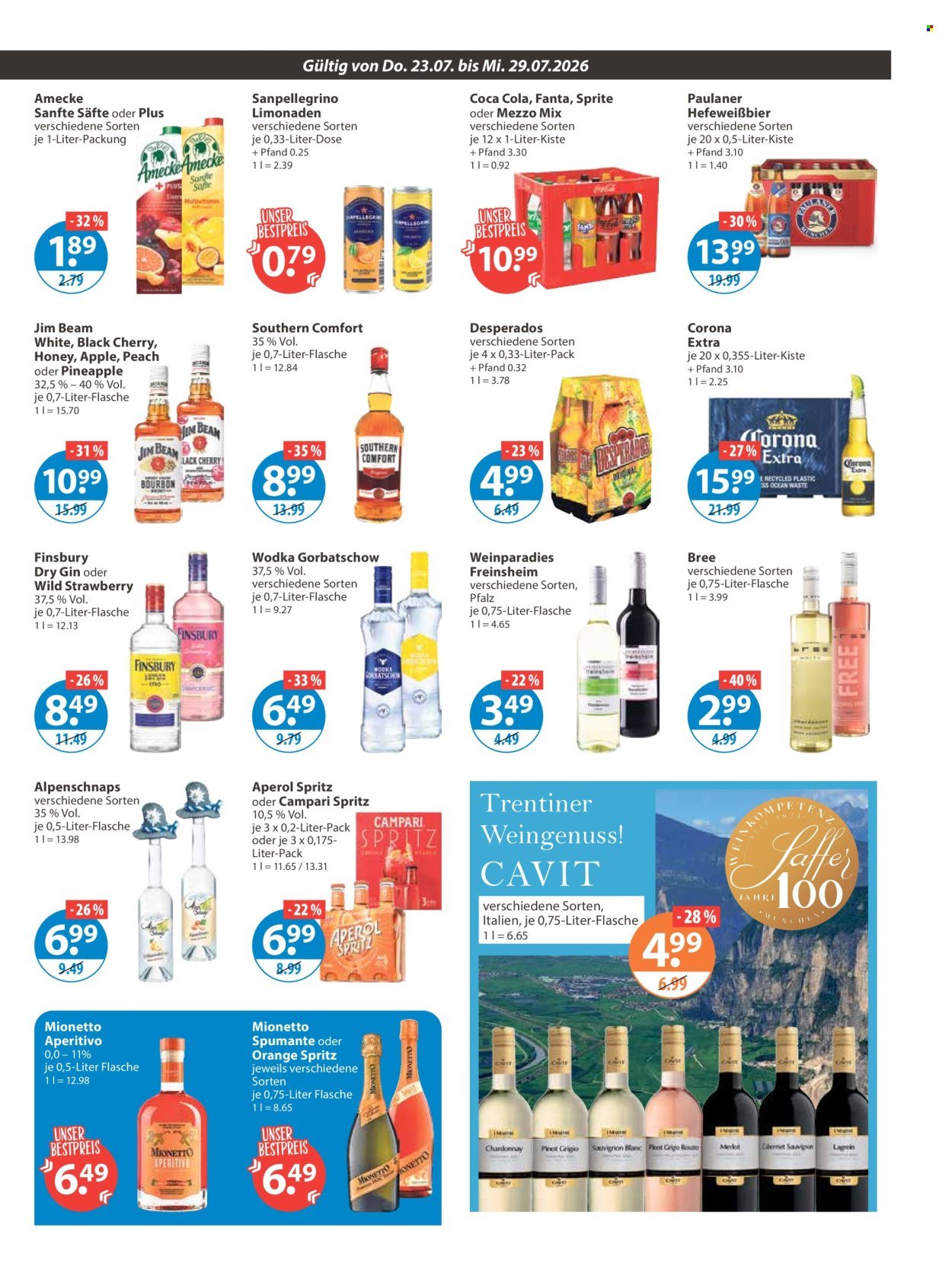 V-MARKT Prospekt - Ab Donnerstag 23.07.2026