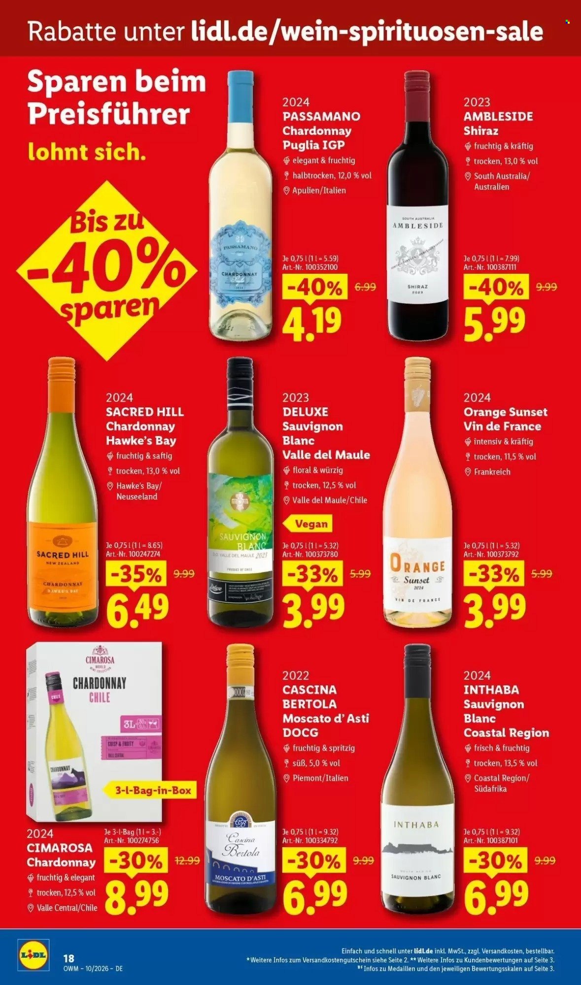 LIDL Prospekt - Unsere Monats-Highlights