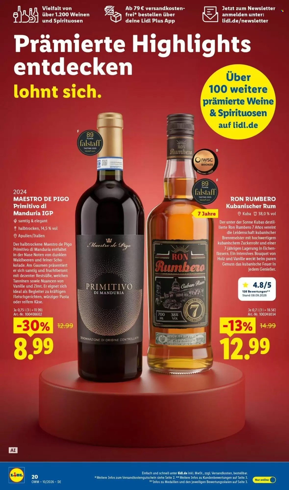 LIDL Prospekt - Unsere Monats-Highlights