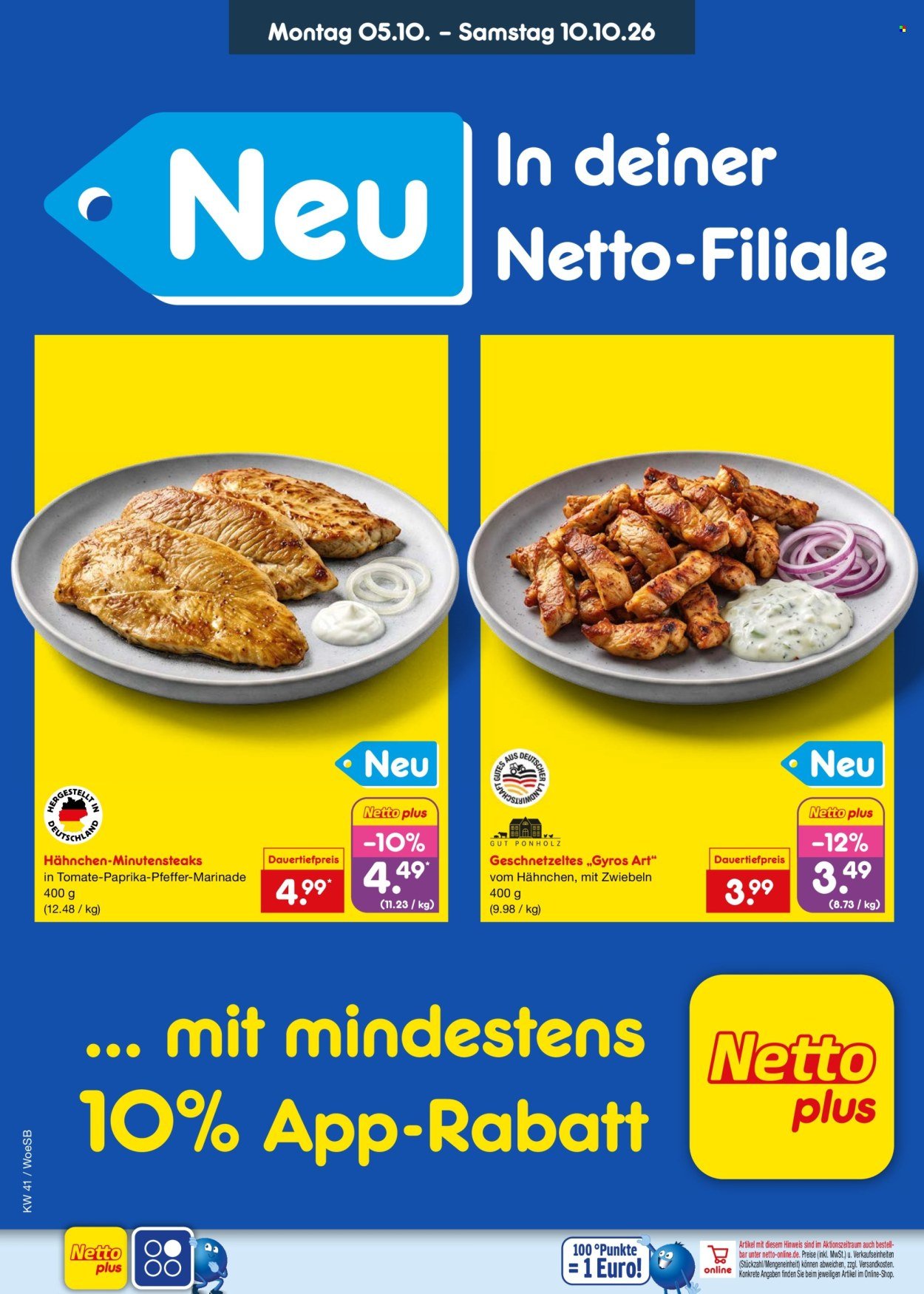 NETTO MARKEN-DISCOUNT Prospekt - Ab Montag 5.10.2026