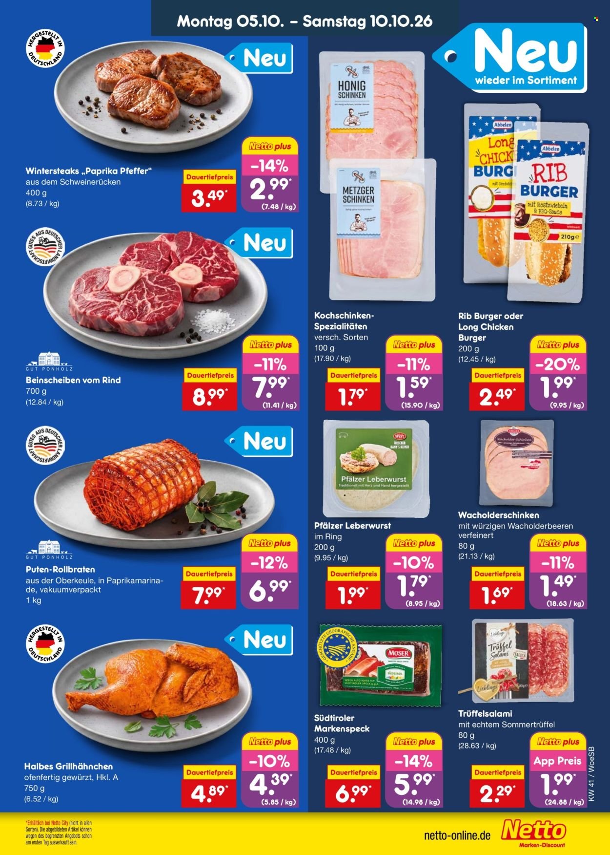 NETTO MARKEN-DISCOUNT Prospekt - Ab Montag 5.10.2026