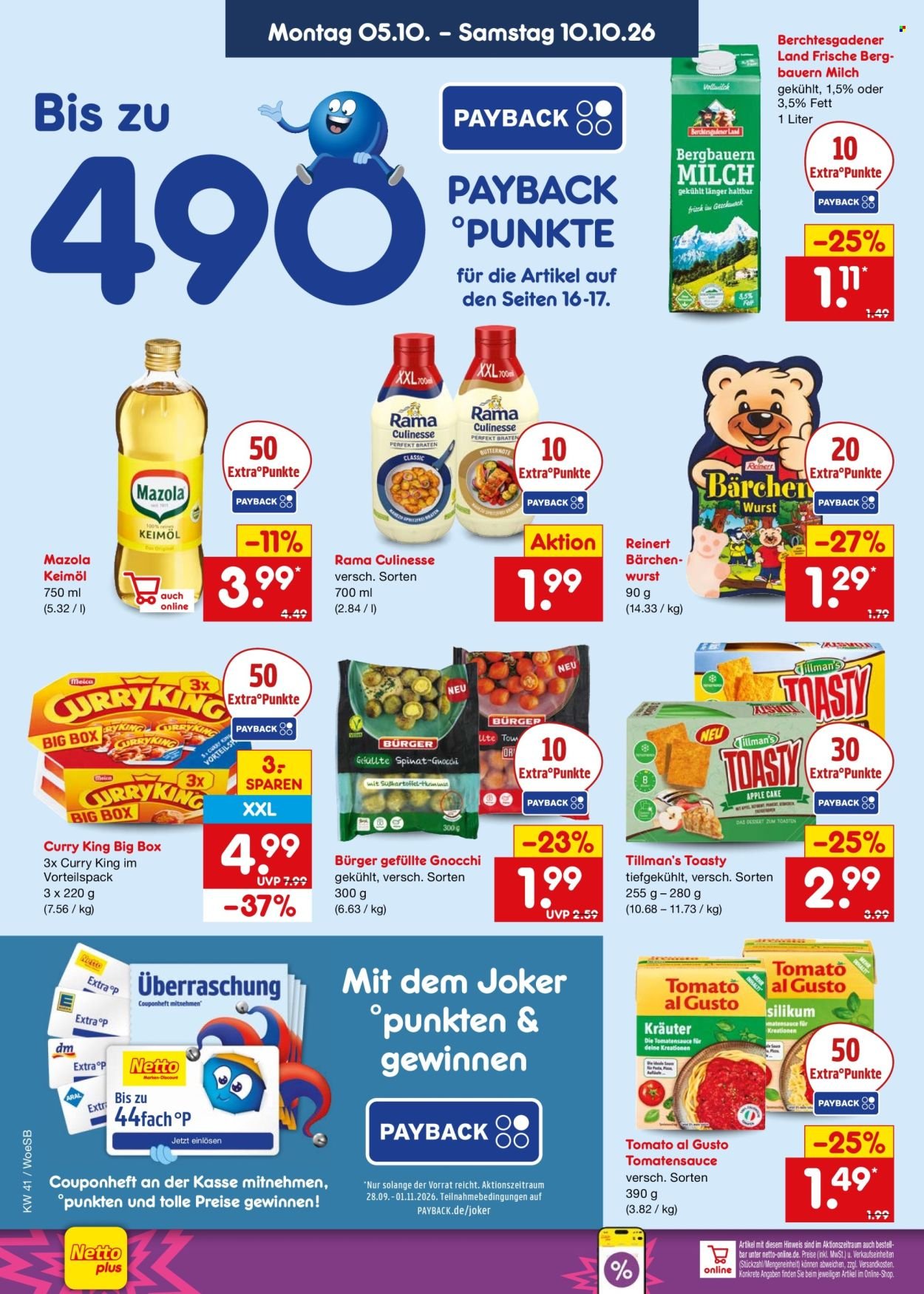 NETTO MARKEN-DISCOUNT Prospekt - Ab Montag 5.10.2026