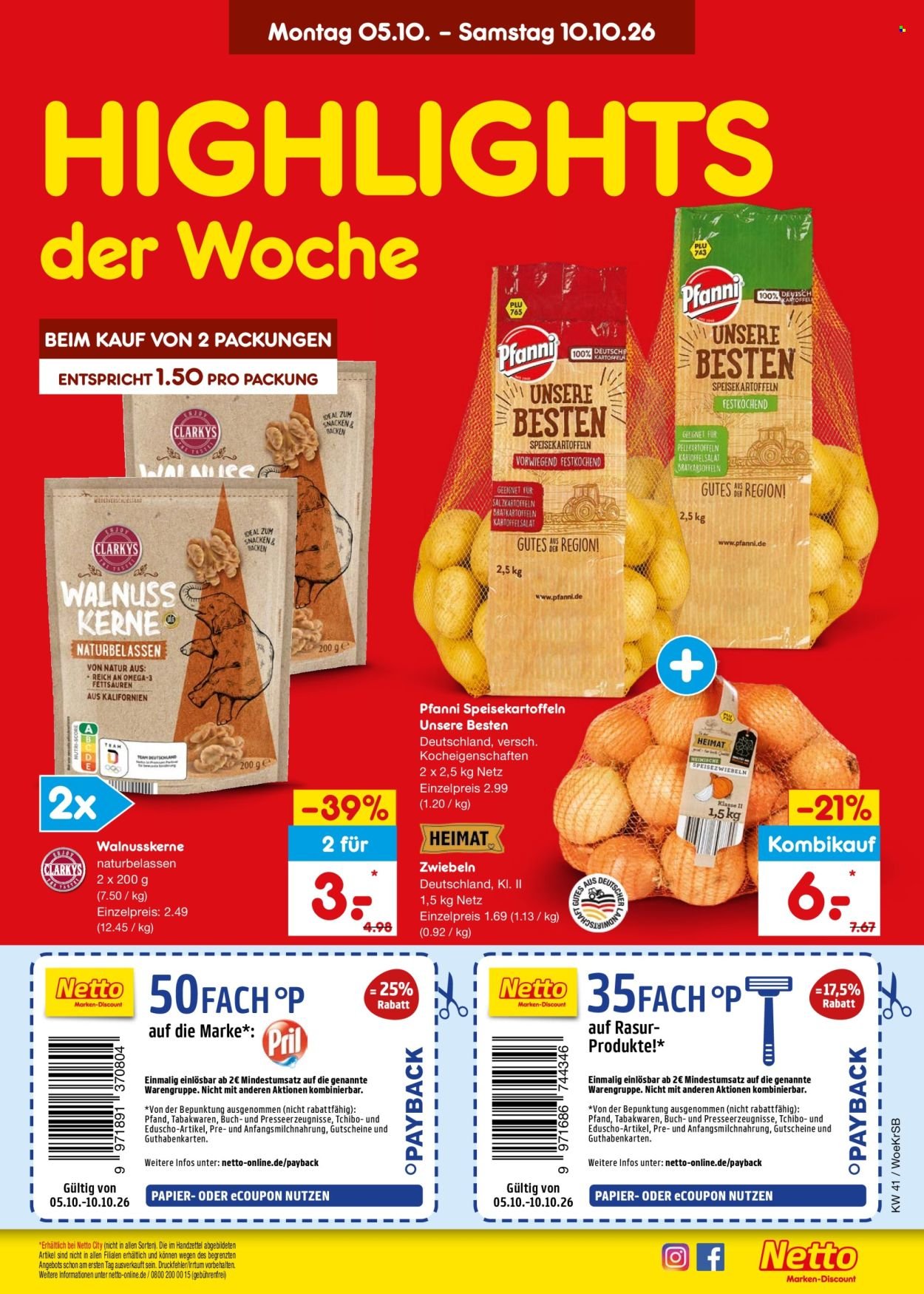 NETTO MARKEN-DISCOUNT Prospekt - Ab Montag 5.10.2026
