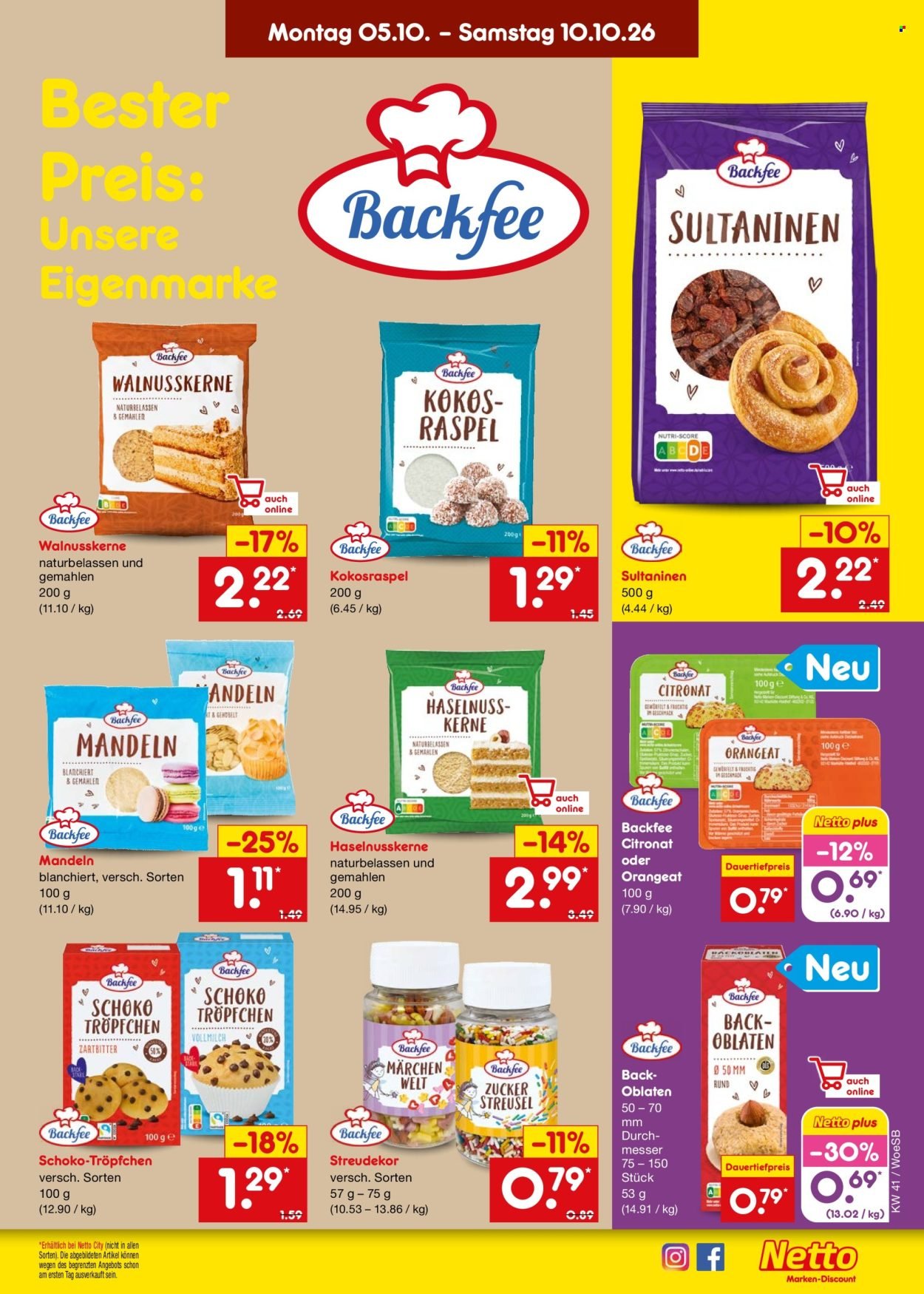 NETTO MARKEN-DISCOUNT Prospekt - Ab Montag 5.10.2026