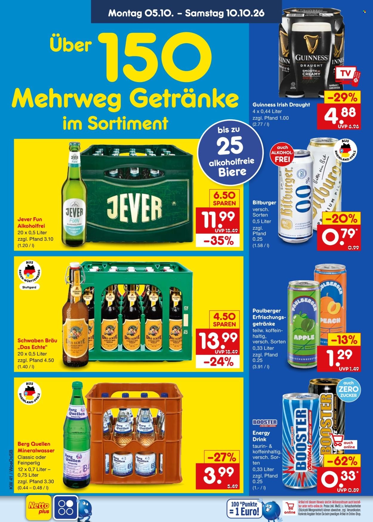 NETTO MARKEN-DISCOUNT Prospekt - Ab Montag 5.10.2026