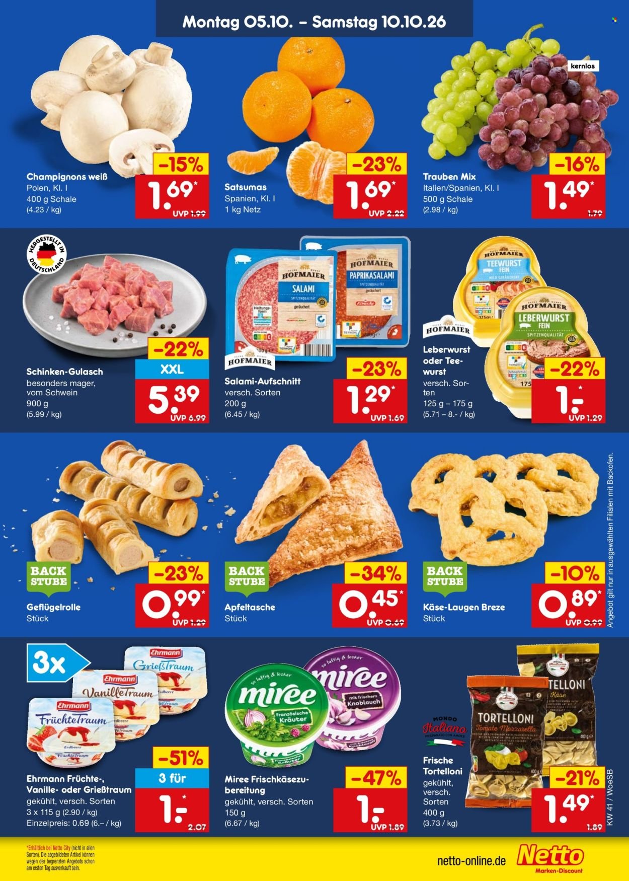NETTO MARKEN-DISCOUNT Prospekt - Ab Montag 5.10.2026
