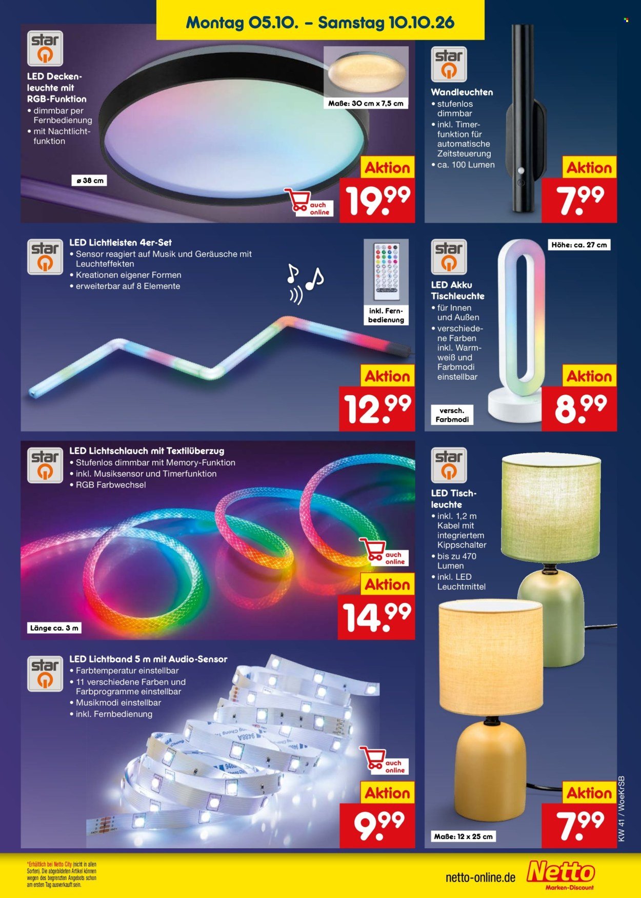 NETTO MARKEN-DISCOUNT Prospekt - Ab Montag 5.10.2026