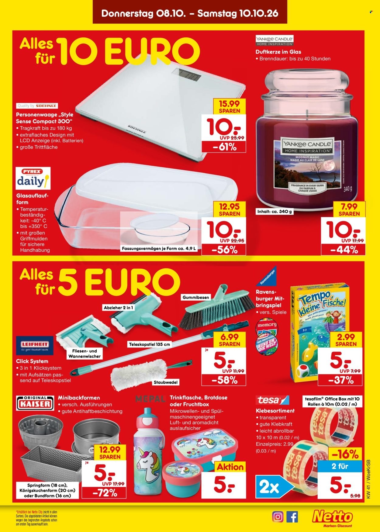 NETTO MARKEN-DISCOUNT Prospekt - Ab Montag 5.10.2026