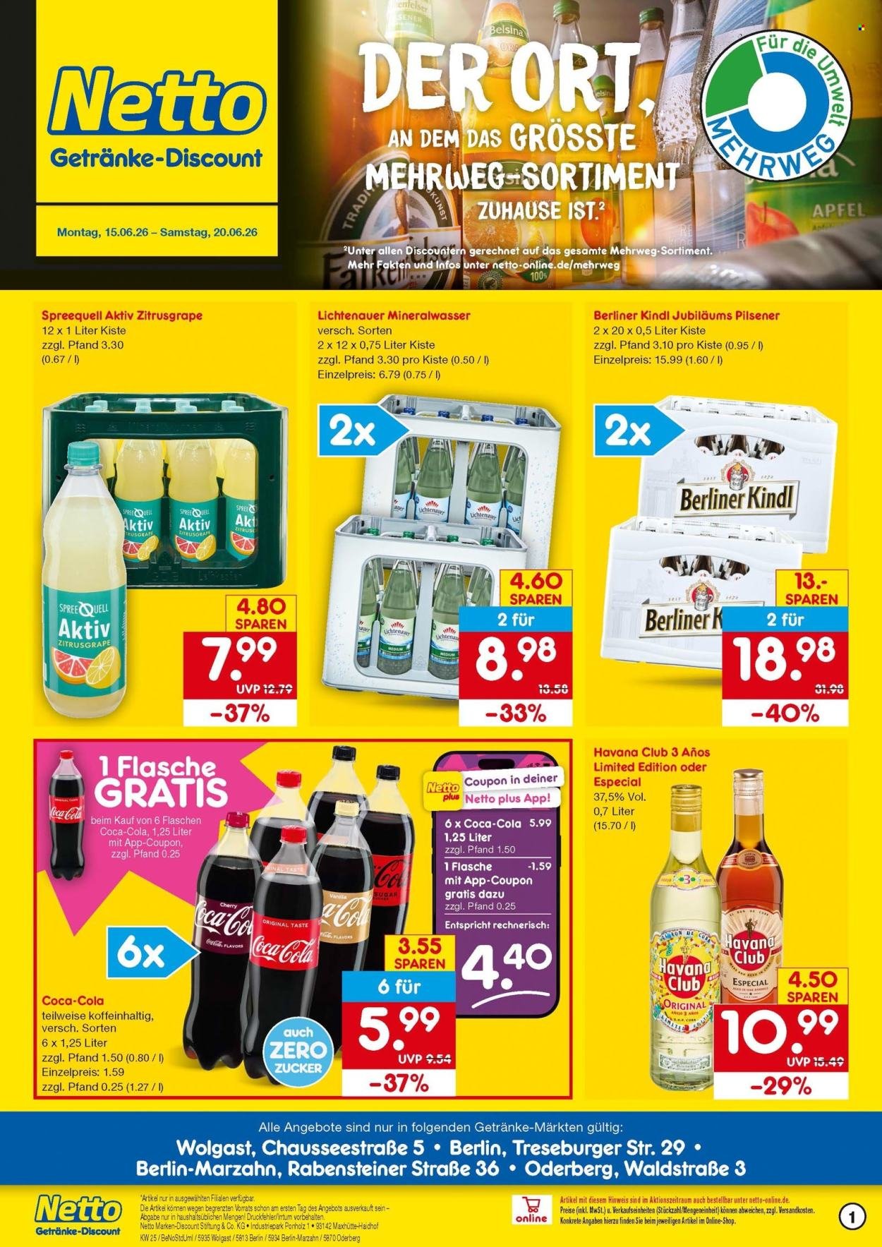 NETTO MARKEN-DISCOUNT Prospekt - Getränkemarkt in deiner Nähe