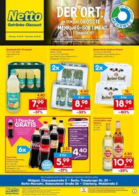 NETTO MARKEN-DISCOUNT Prospekt - Getränkemarkt in deiner Nähe